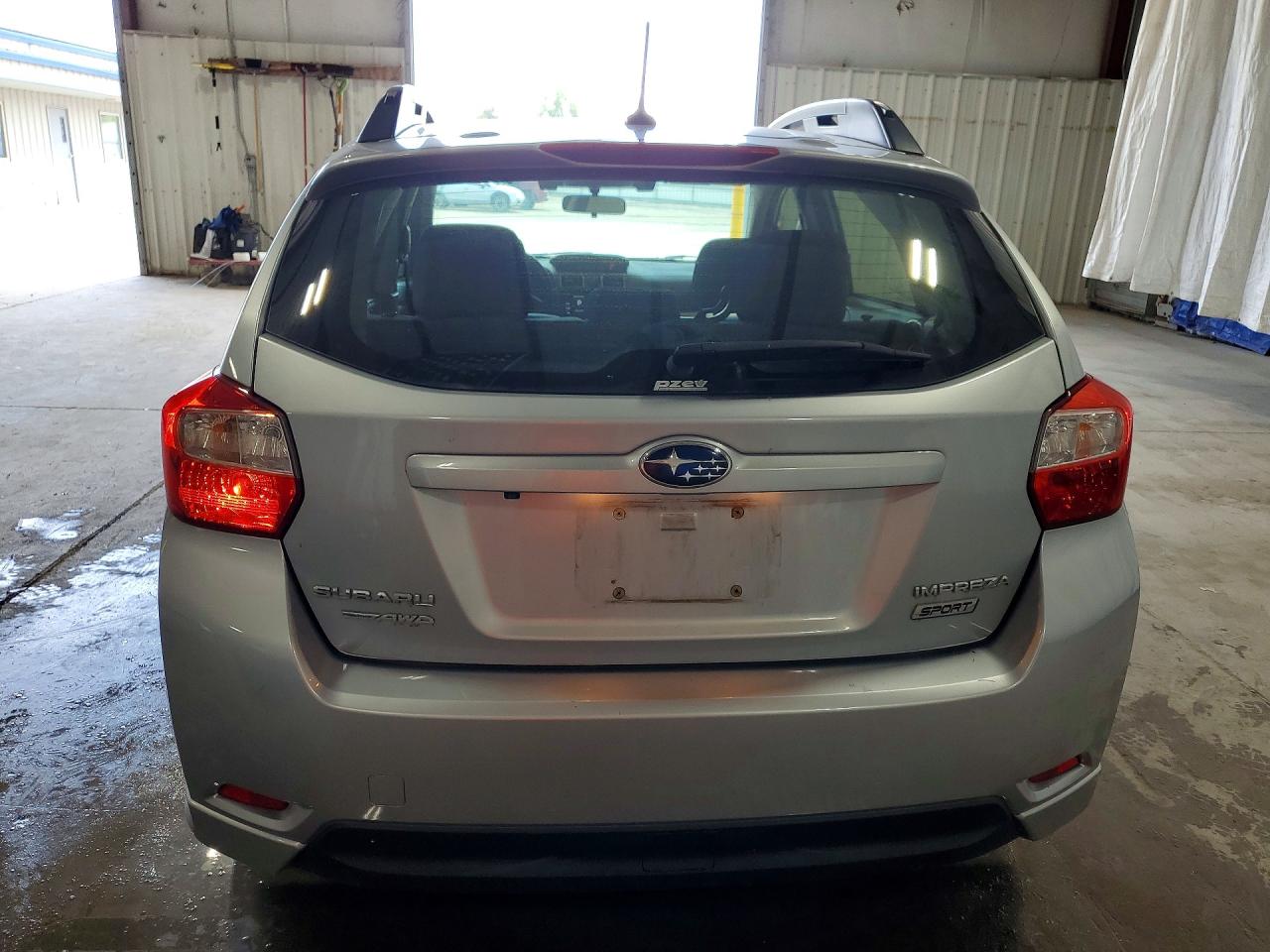 2015 Subaru Impreza Sport Silver vin: JF1GPAY67FH291539