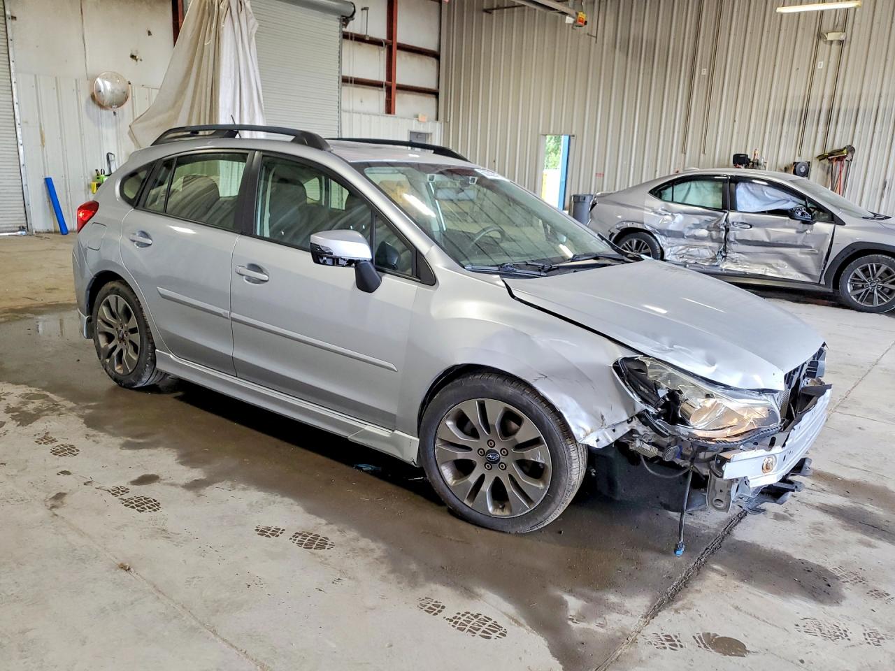 2015 Subaru Impreza Sport Silver vin: JF1GPAY67FH291539
