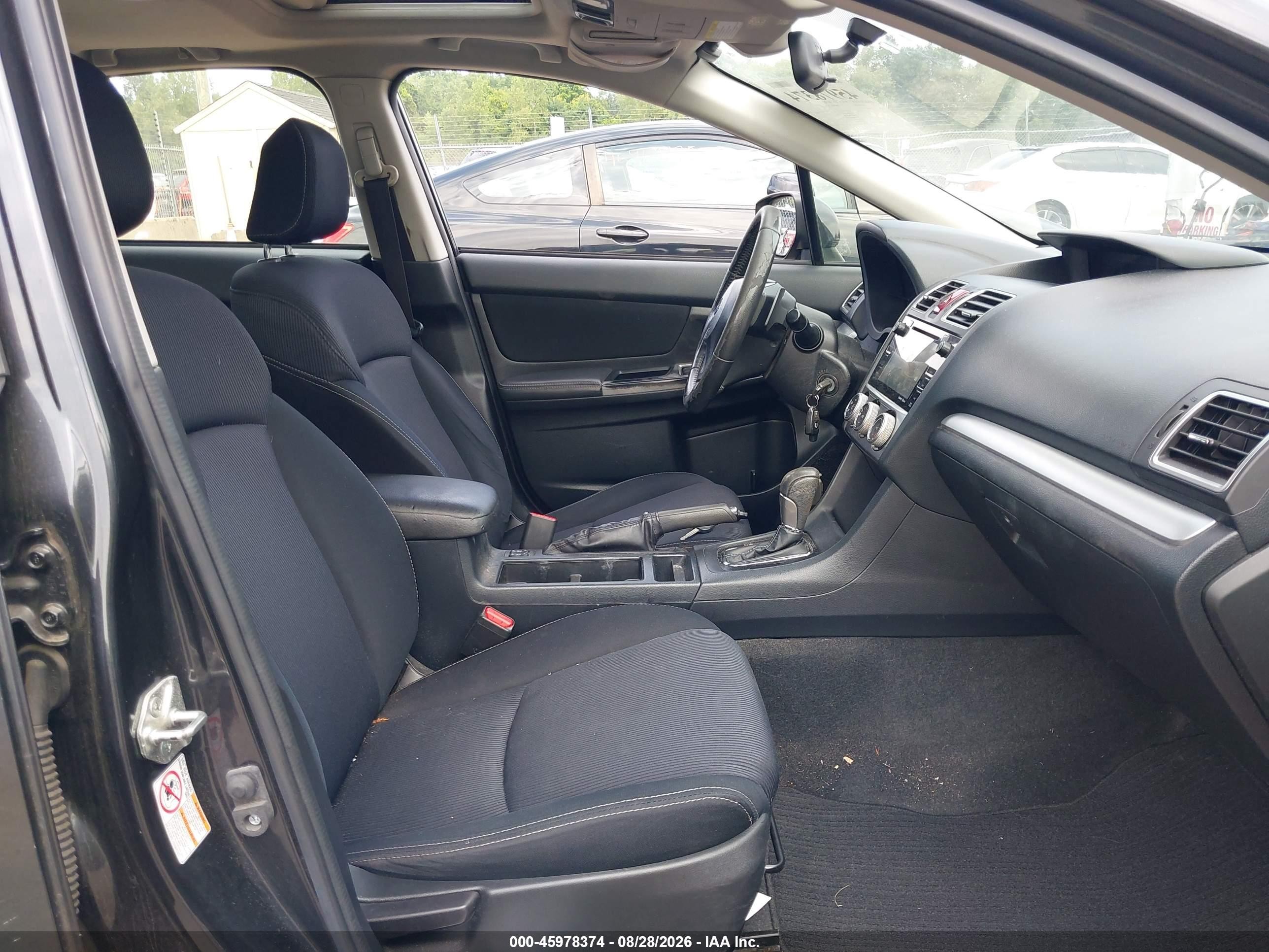 2015 Subaru Impreza 2.0i Sport Premium Gray vin: JF1GPAY68F8237215