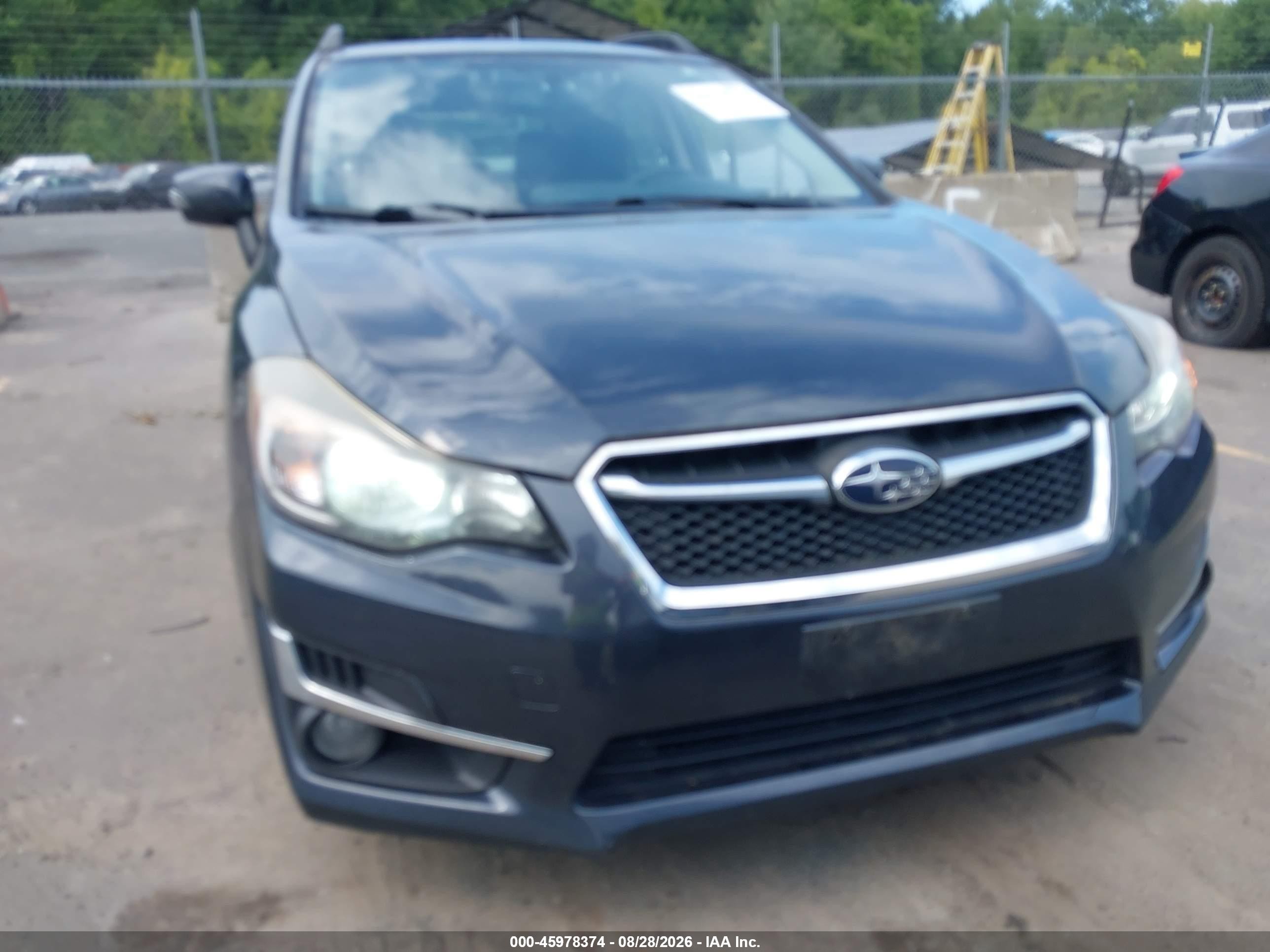 2015 Subaru Impreza 2.0i Sport Premium Gray vin: JF1GPAY68F8237215