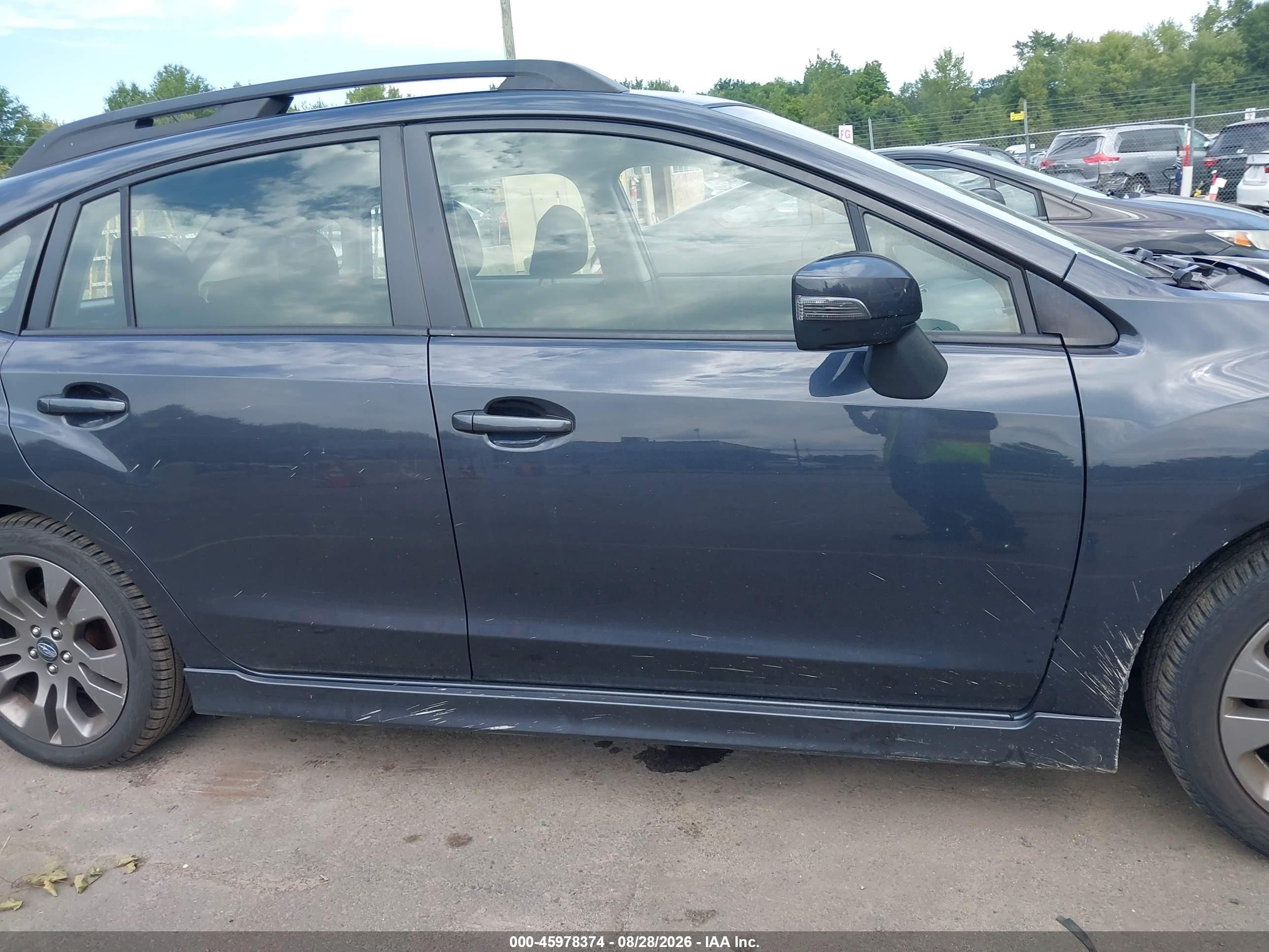 2015 Subaru Impreza 2.0i Sport Premium Gray vin: JF1GPAY68F8237215