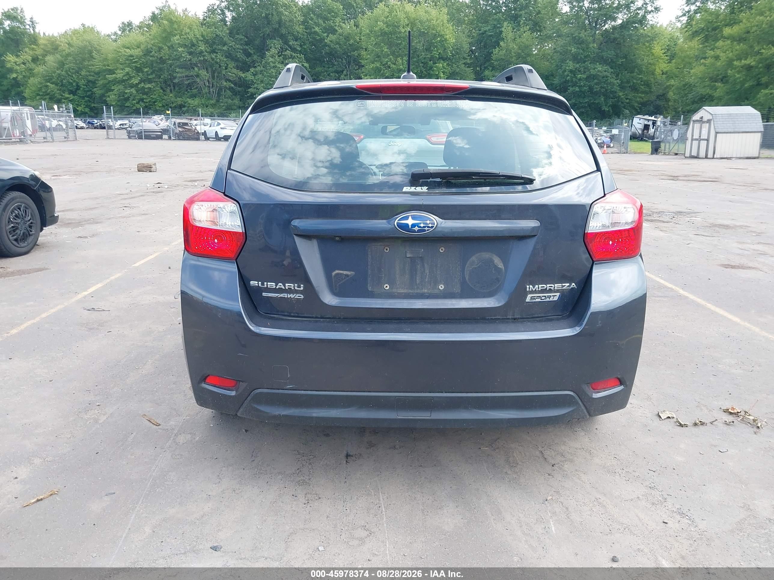 2015 Subaru Impreza 2.0i Sport Premium Gray vin: JF1GPAY68F8237215