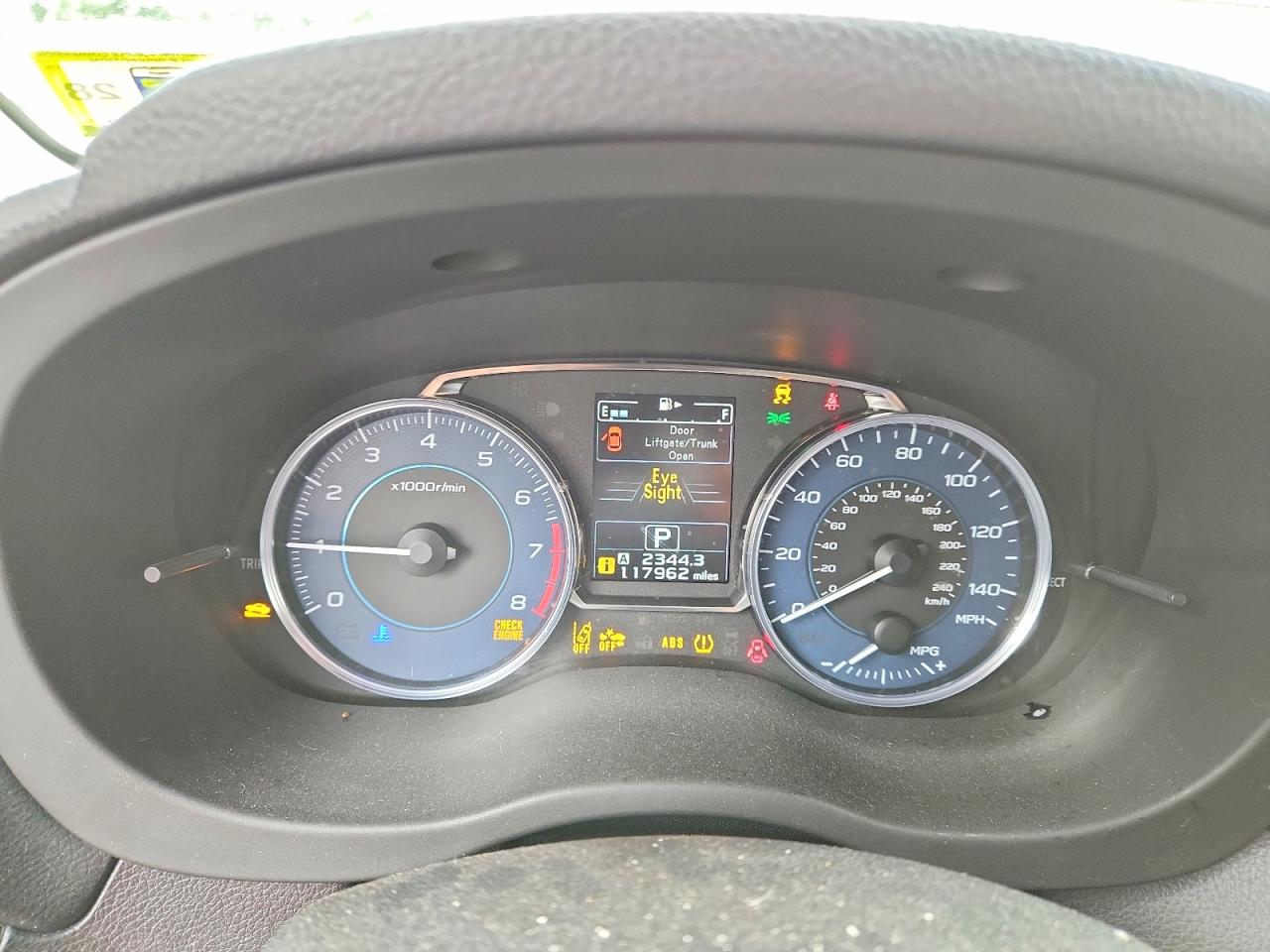 2015 Subaru Impreza Sport White vin: JF1GPAY68F8238039