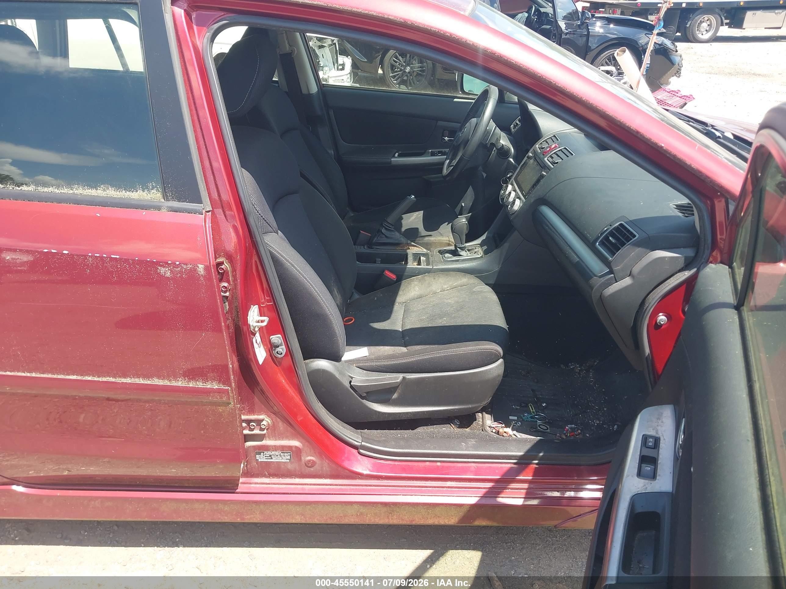 2015 Subaru Impreza 2.0i Sport Premium Red vin: JF1GPAY68F8238607