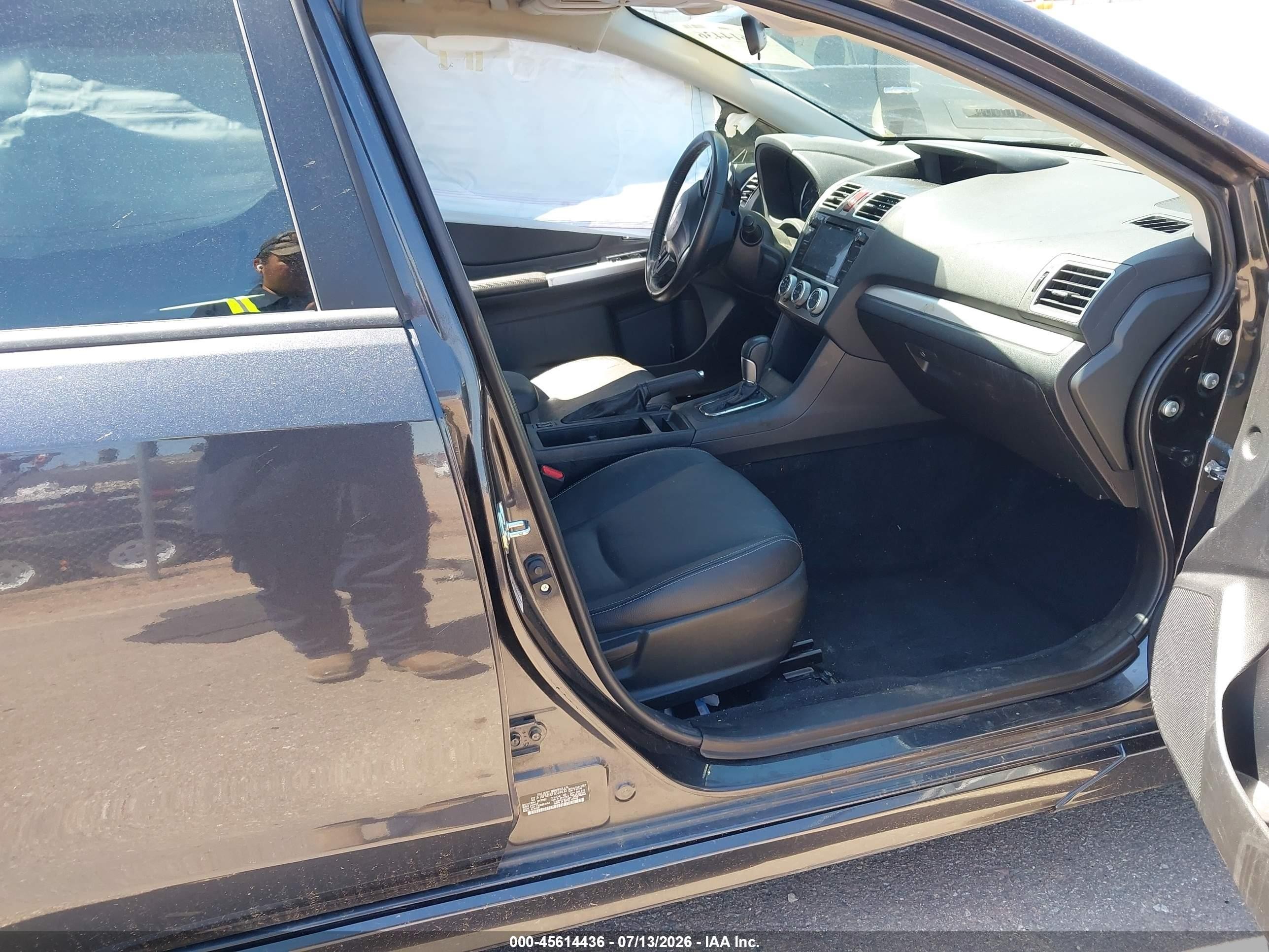 2015 Subaru Impreza 2.0i Sport Limited Черный vin: JF1GPAZ60F8324430