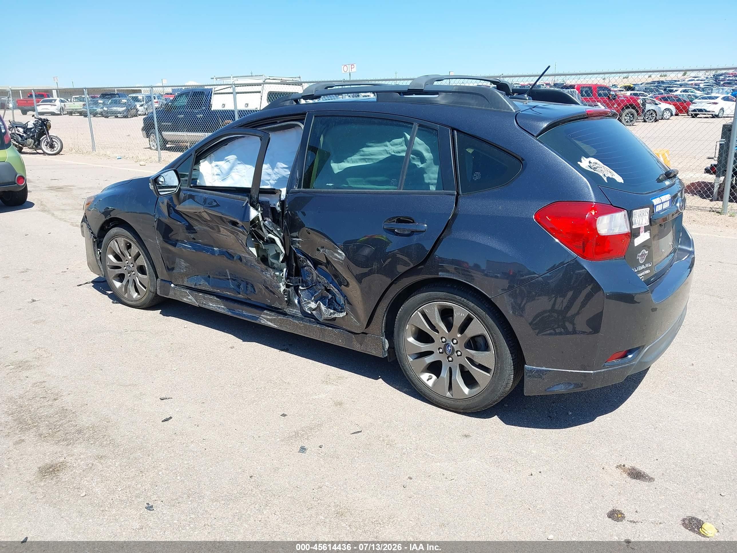 2015 Subaru Impreza 2.0i Sport Limited Черный vin: JF1GPAZ60F8324430