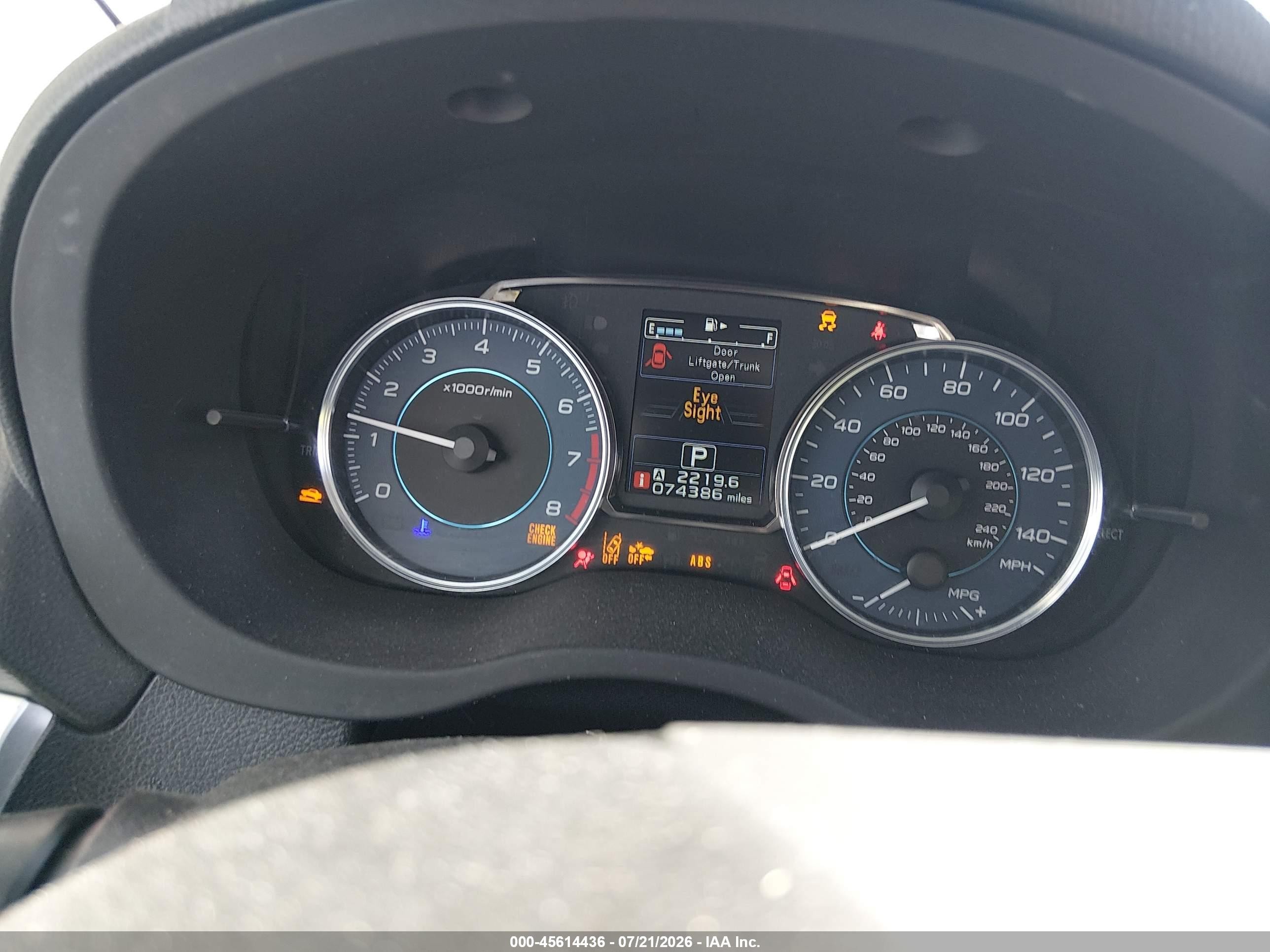 2015 Subaru Impreza 2.0i Sport Limited Черный vin: JF1GPAZ60F8324430