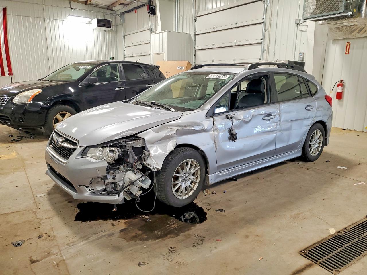 2015 Subaru Impreza Sport Limited Silver vin: JF1GPAZ61F8242769
