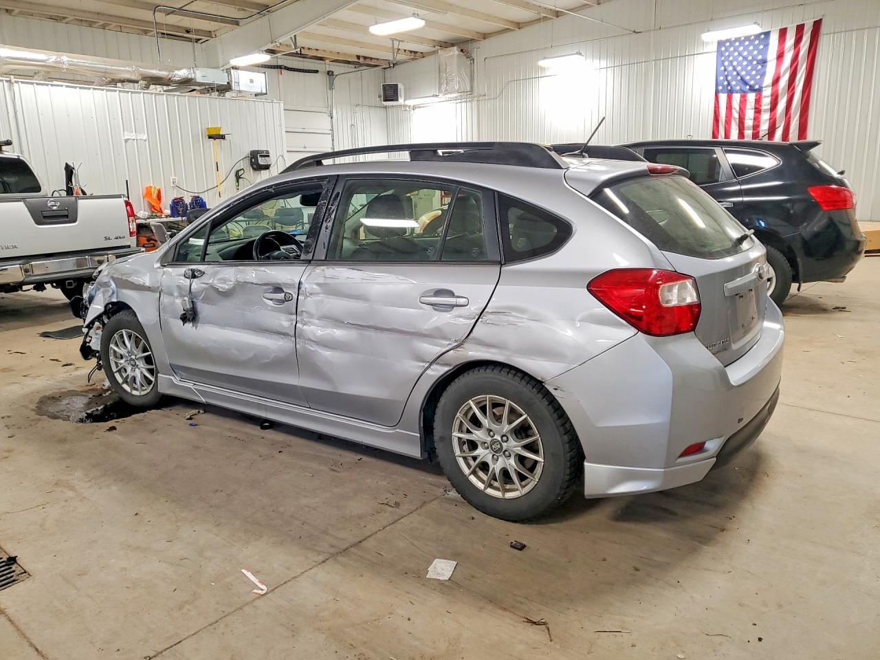 2015 Subaru Impreza Sport Limited Silver vin: JF1GPAZ61F8242769
