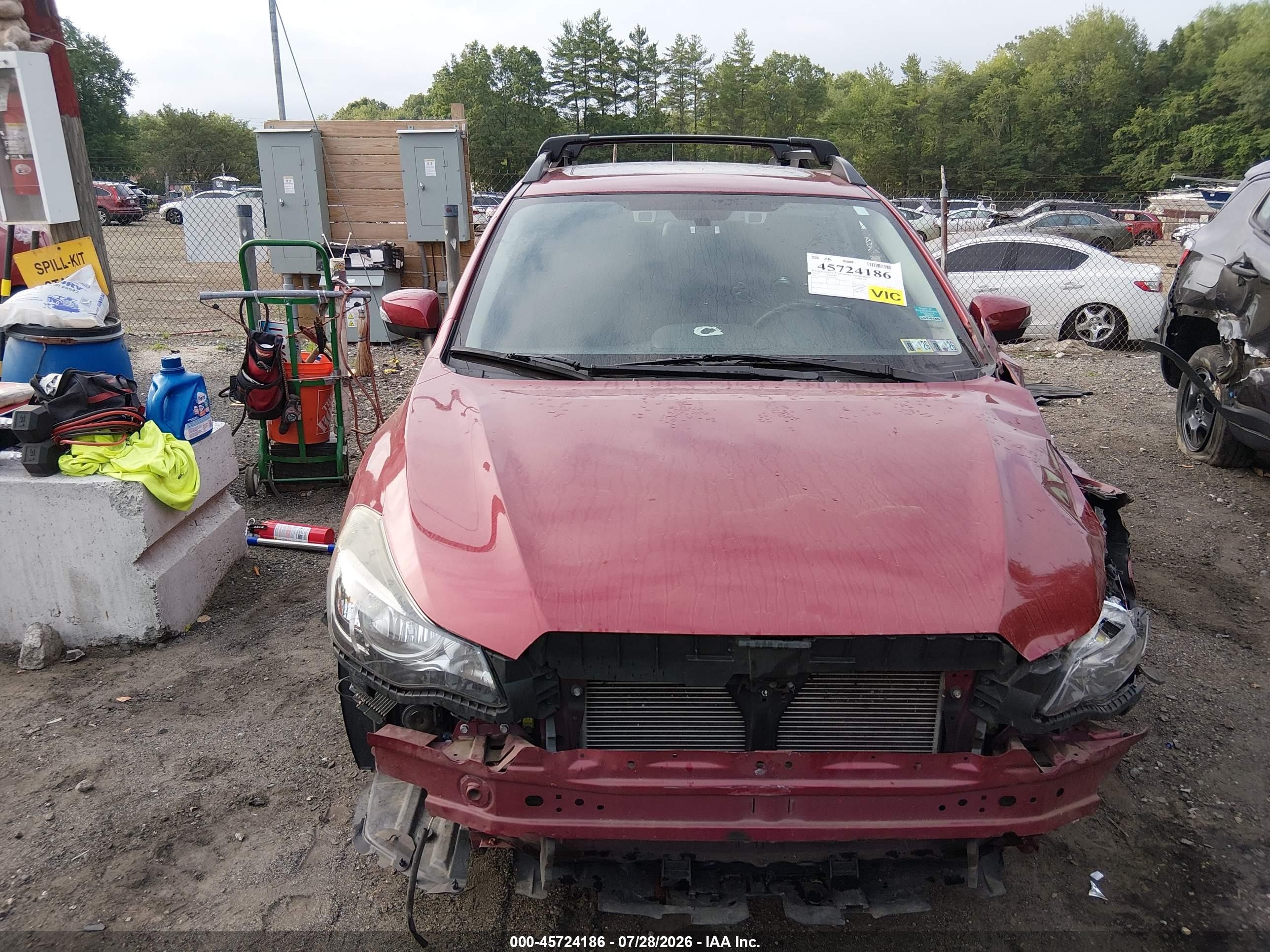 2015 Subaru Impreza 2.0i Sport Limited Red vin: JF1GPAZ61FH236454