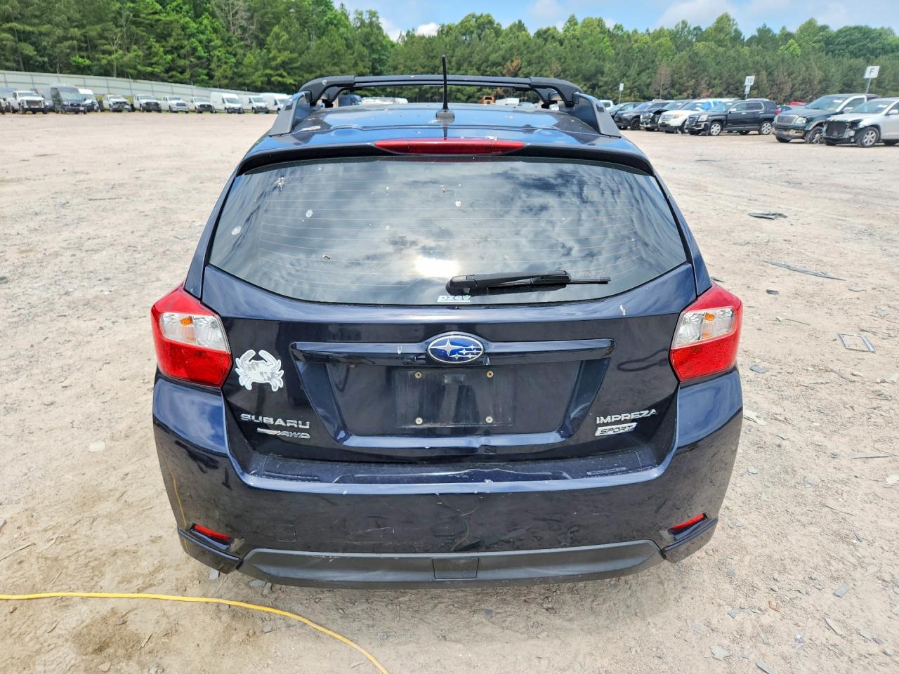 2015 Subaru Impreza Sport Limited Синий vin: JF1GPAZ61FH326882