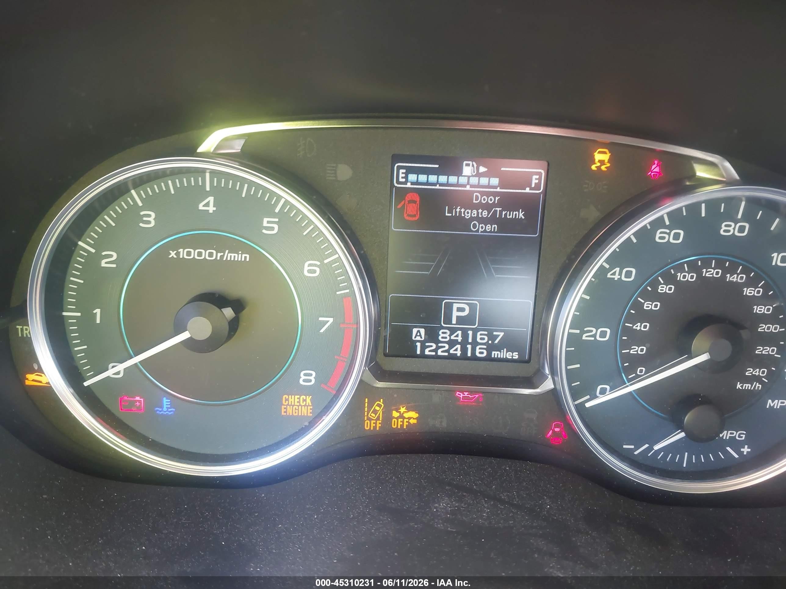 2015 Subaru Impreza 2.0i Sport Limited Gray vin: JF1GPAZ62F8224765
