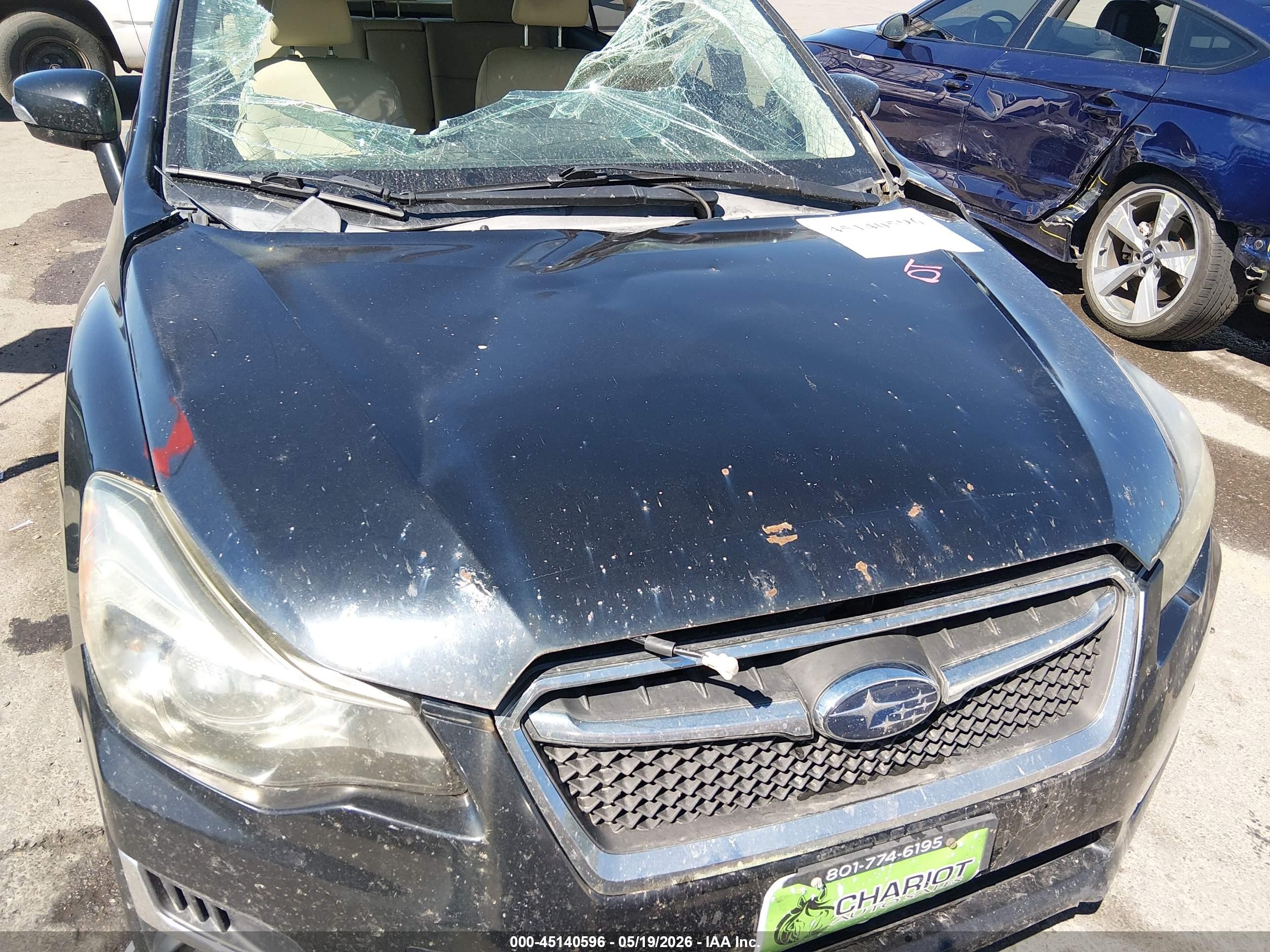 2015 Subaru Impreza 2.0i Sport Limited Черный vin: JF1GPAZ62F8233806