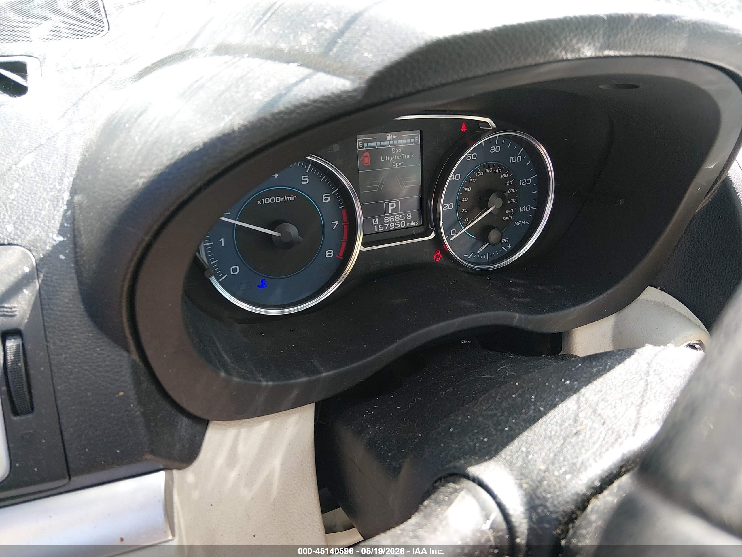 2015 Subaru Impreza 2.0i Sport Limited Черный vin: JF1GPAZ62F8233806