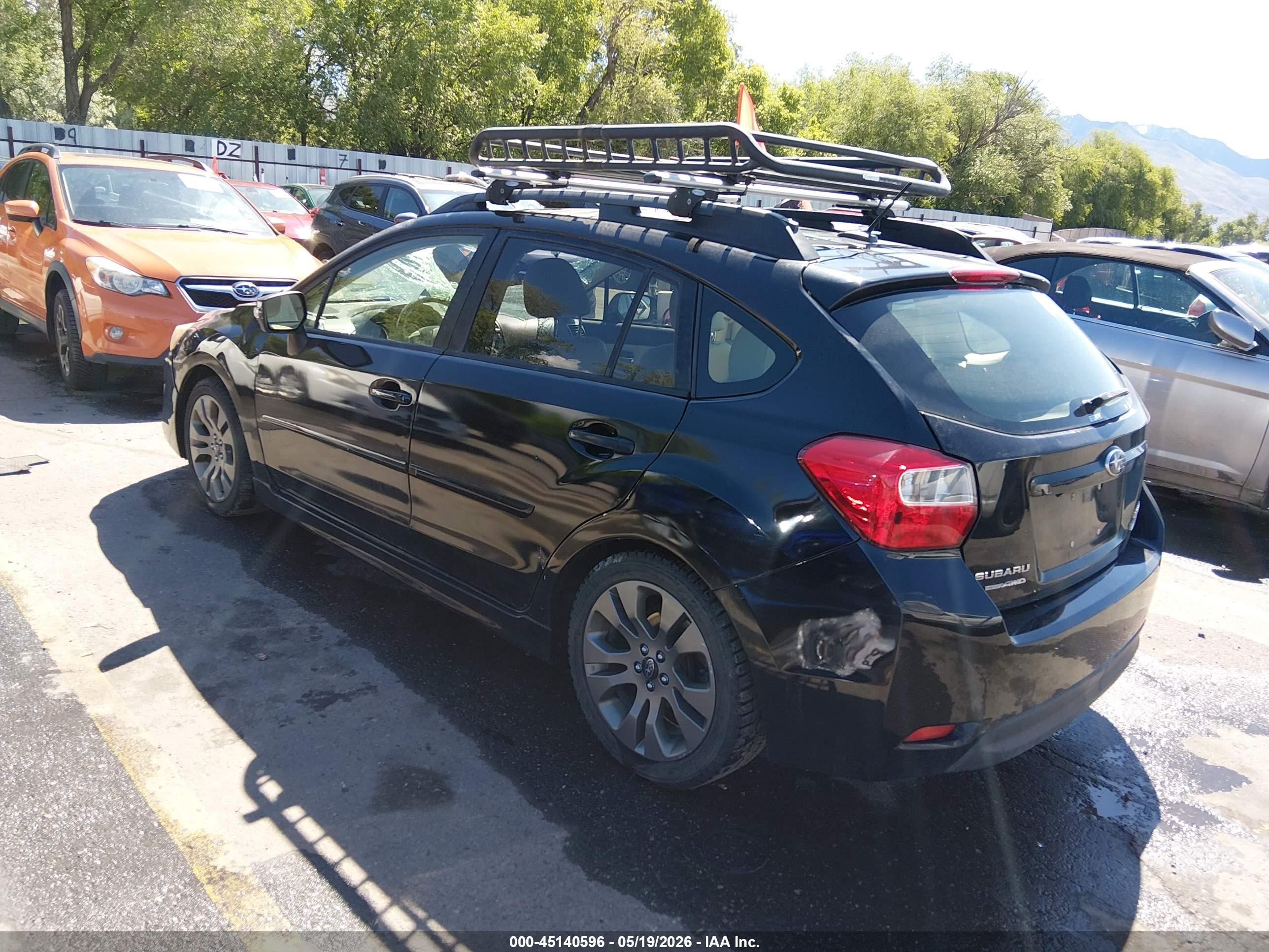 2015 Subaru Impreza 2.0i Sport Limited Черный vin: JF1GPAZ62F8233806