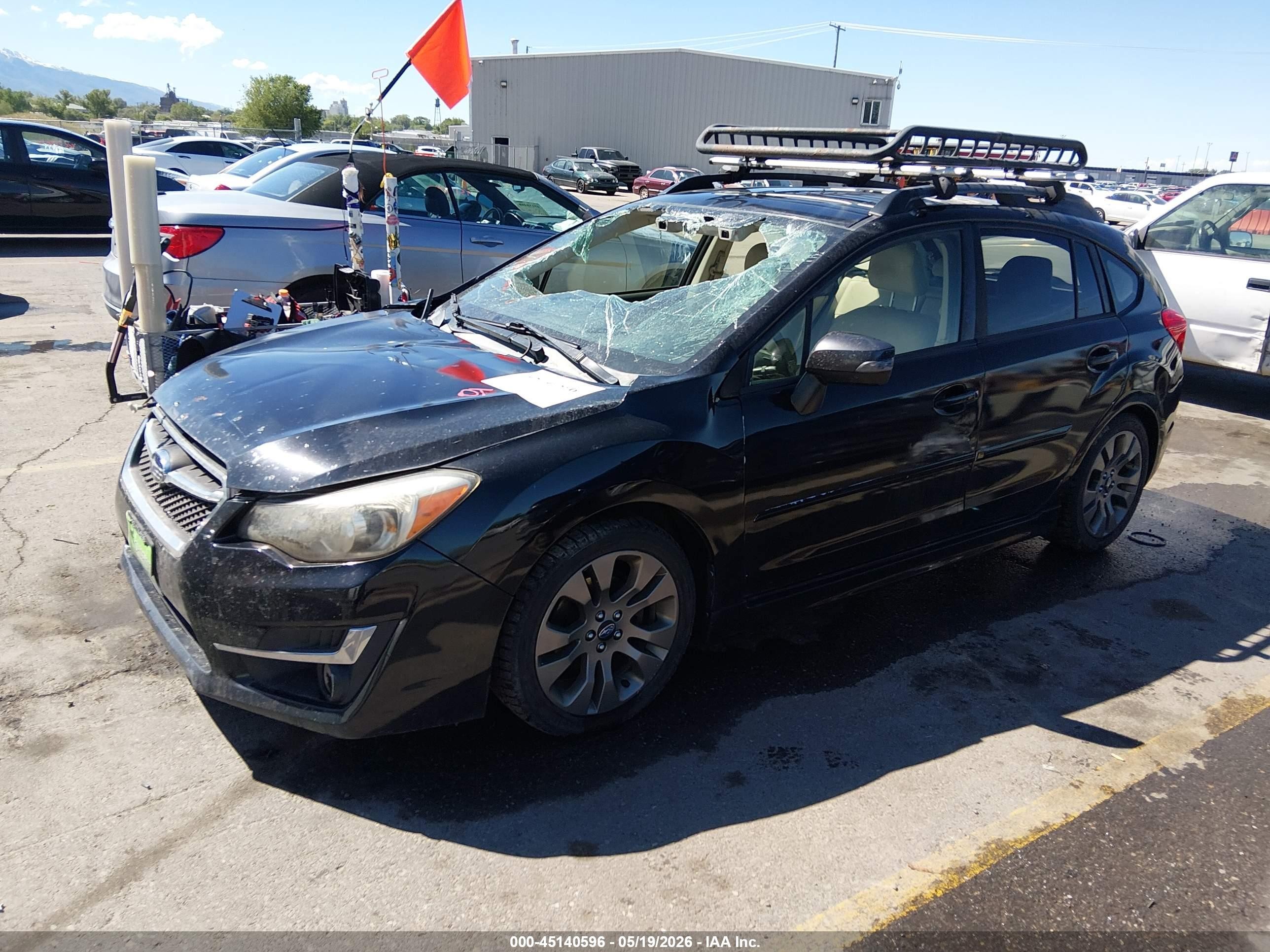 2015 Subaru Impreza 2.0i Sport Limited Черный vin: JF1GPAZ62F8233806
