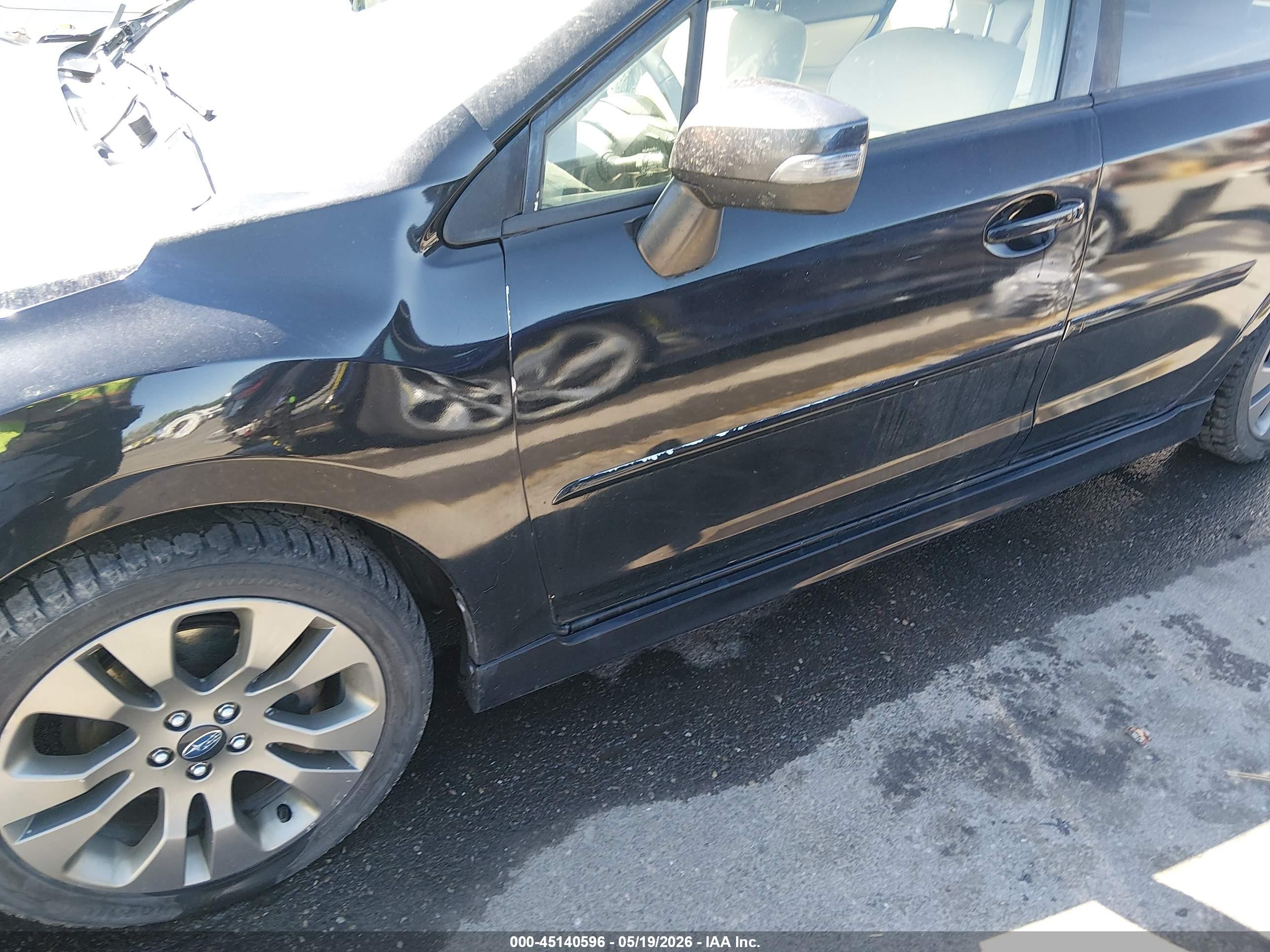 2015 Subaru Impreza 2.0i Sport Limited Черный vin: JF1GPAZ62F8233806