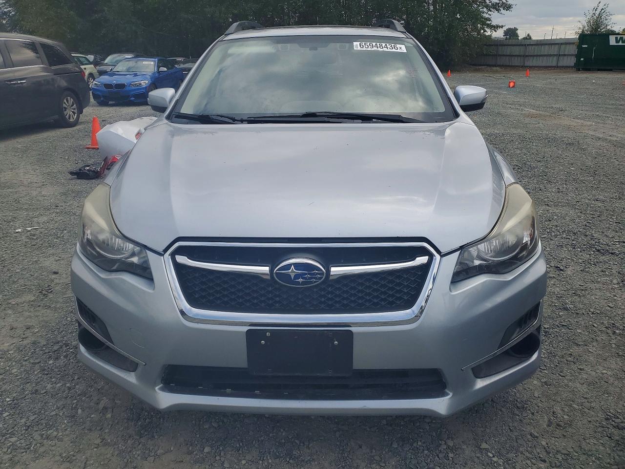 2015 Subaru Impreza Sport Limited Silver vin: JF1GPAZ62F8253697