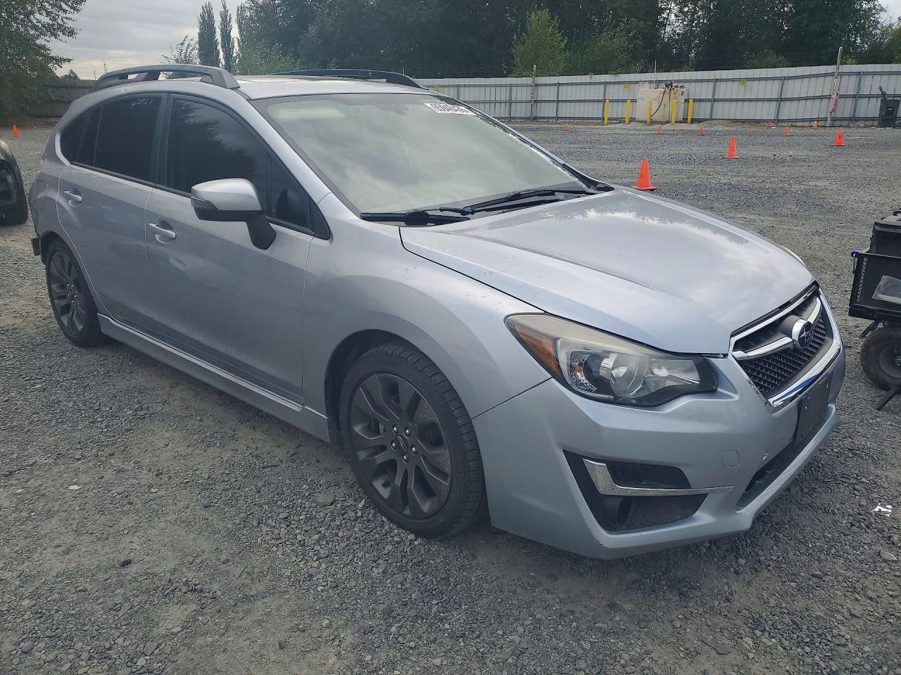 2015 Subaru Impreza Sport Limited Silver vin: JF1GPAZ62F8253697