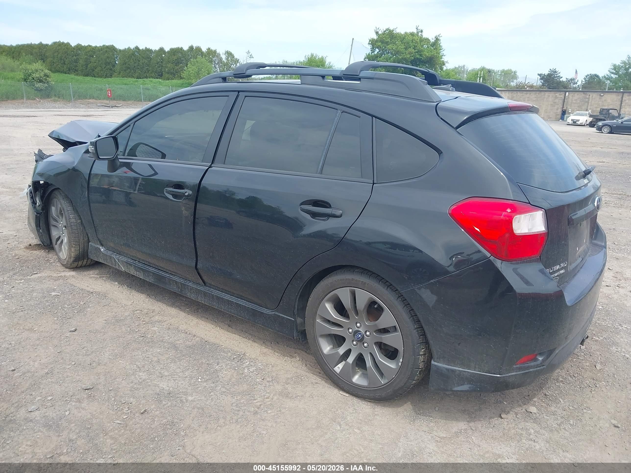 2015 Subaru Impreza 2.0i Sport Limited Черный vin: JF1GPAZ63FH273991