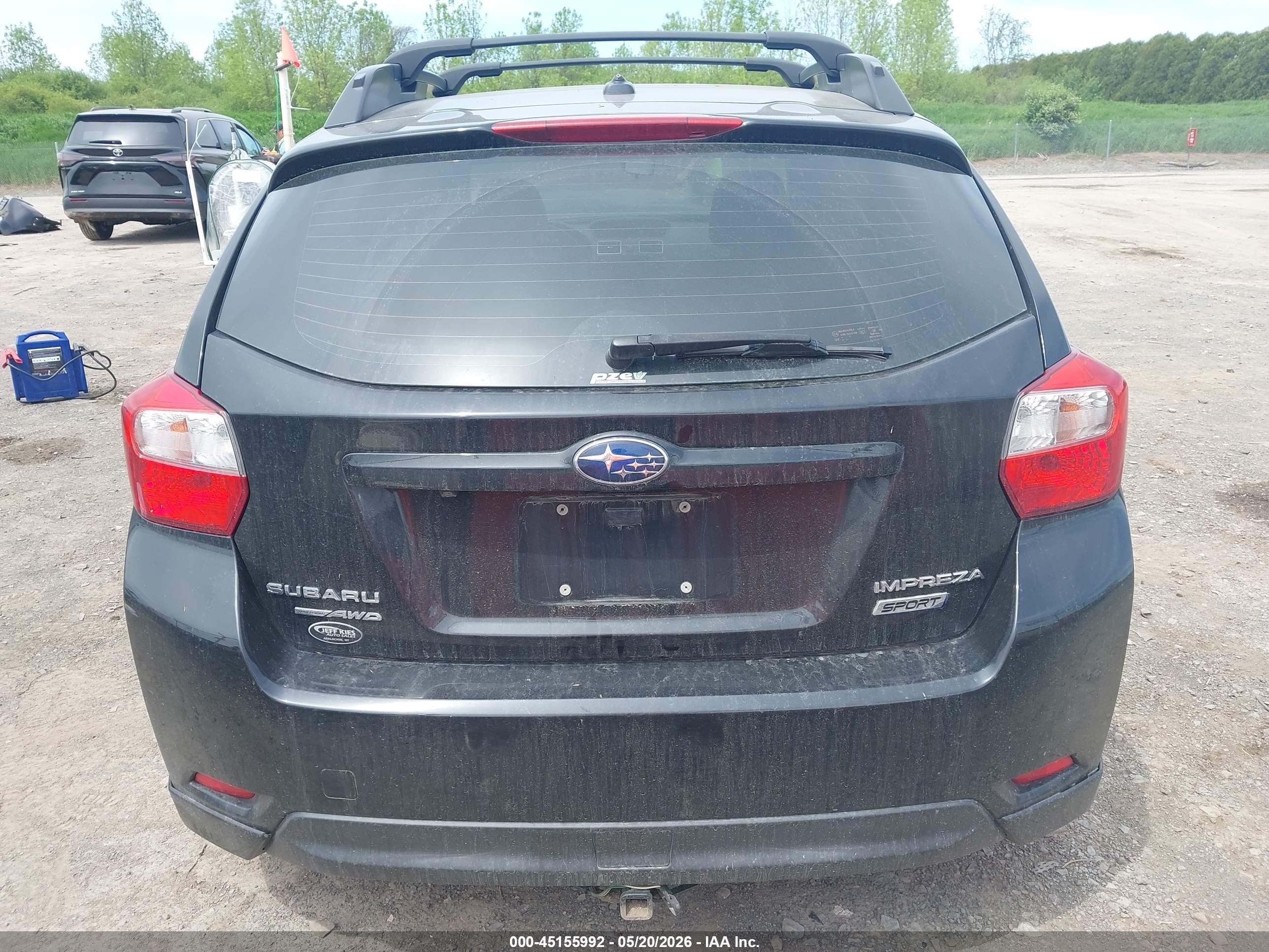 2015 Subaru Impreza 2.0i Sport Limited Черный vin: JF1GPAZ63FH273991