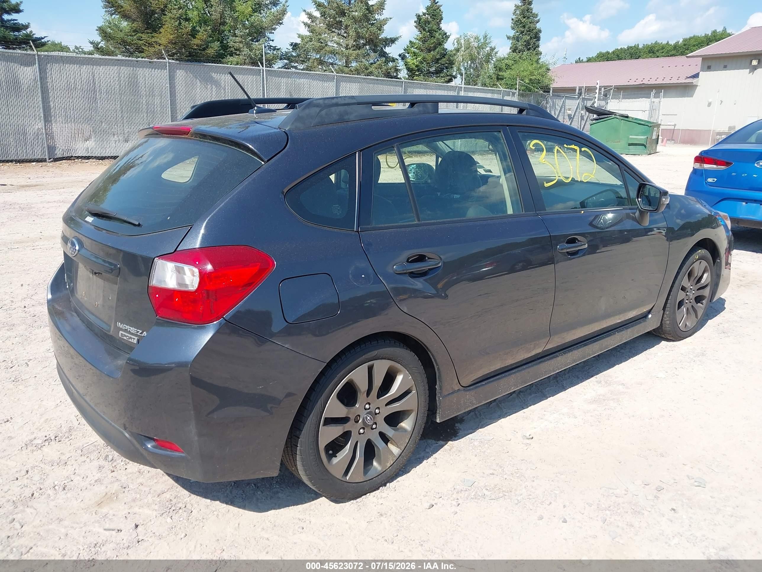 2015 Subaru Impreza 2.0i Sport Limited Dark Blue vin: JF1GPAZ64F8266161