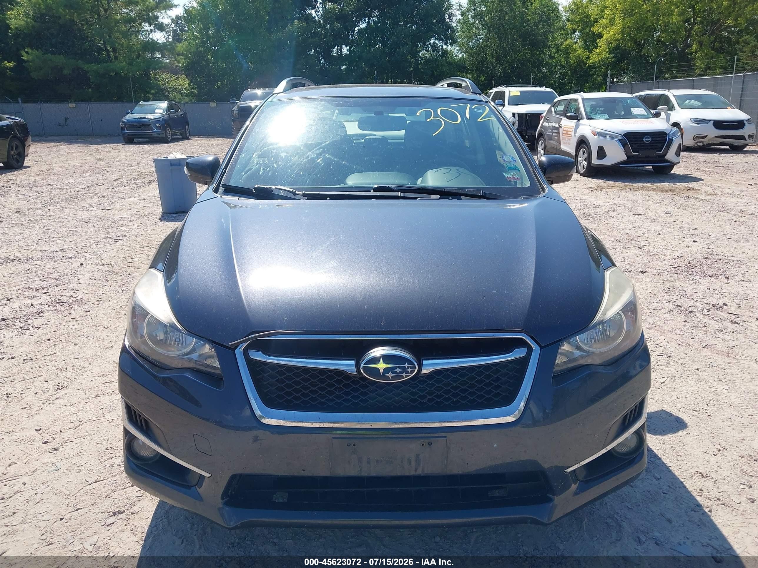 2015 Subaru Impreza 2.0i Sport Limited Dark Blue vin: JF1GPAZ64F8266161