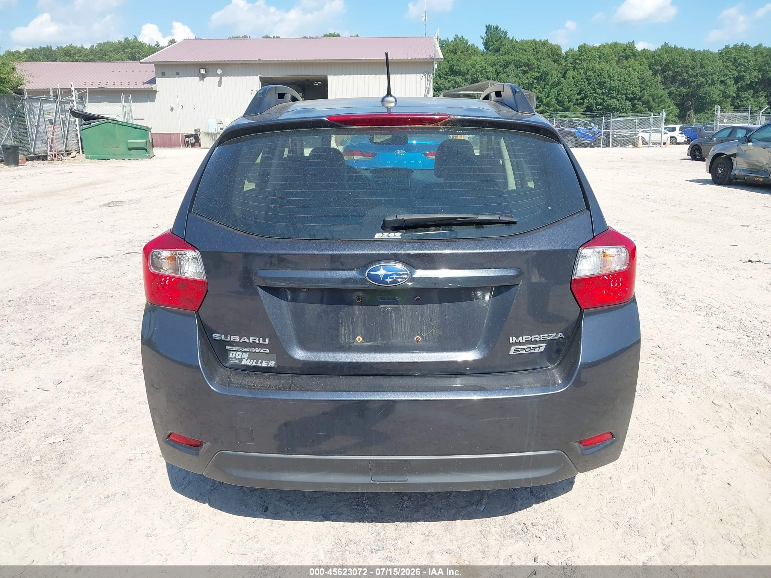 2015 Subaru Impreza 2.0i Sport Limited Dark Blue vin: JF1GPAZ64F8266161