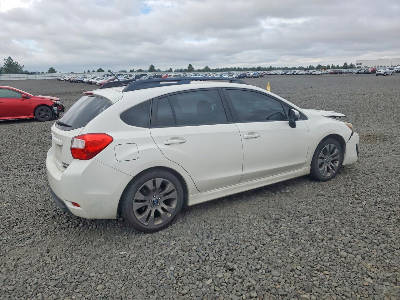 2015 Subaru Impreza Sport Limited White vin: JF1GPAZ64FH204811