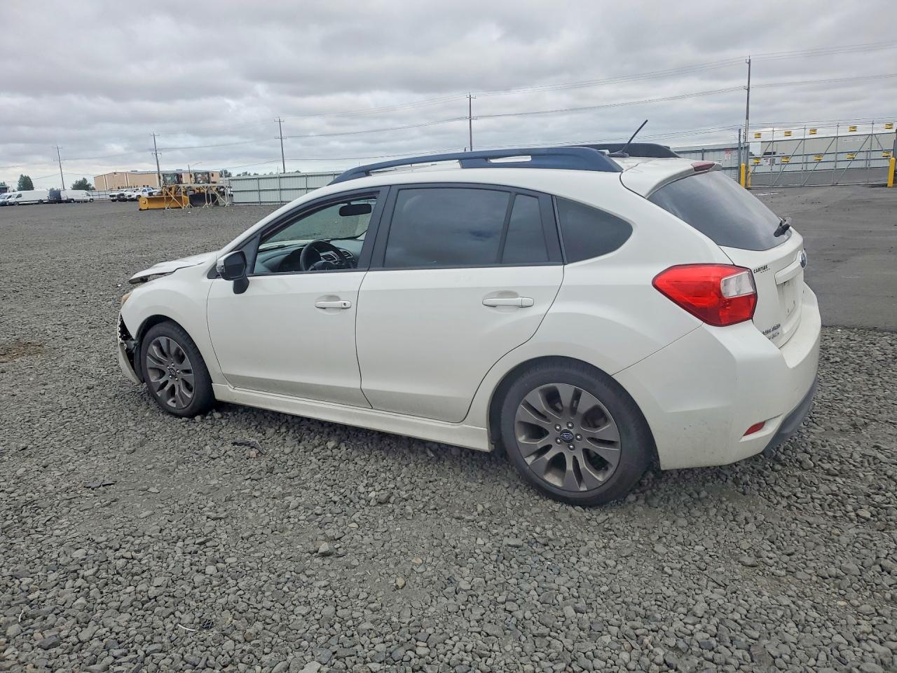 2015 Subaru Impreza Sport Limited White vin: JF1GPAZ64FH204811