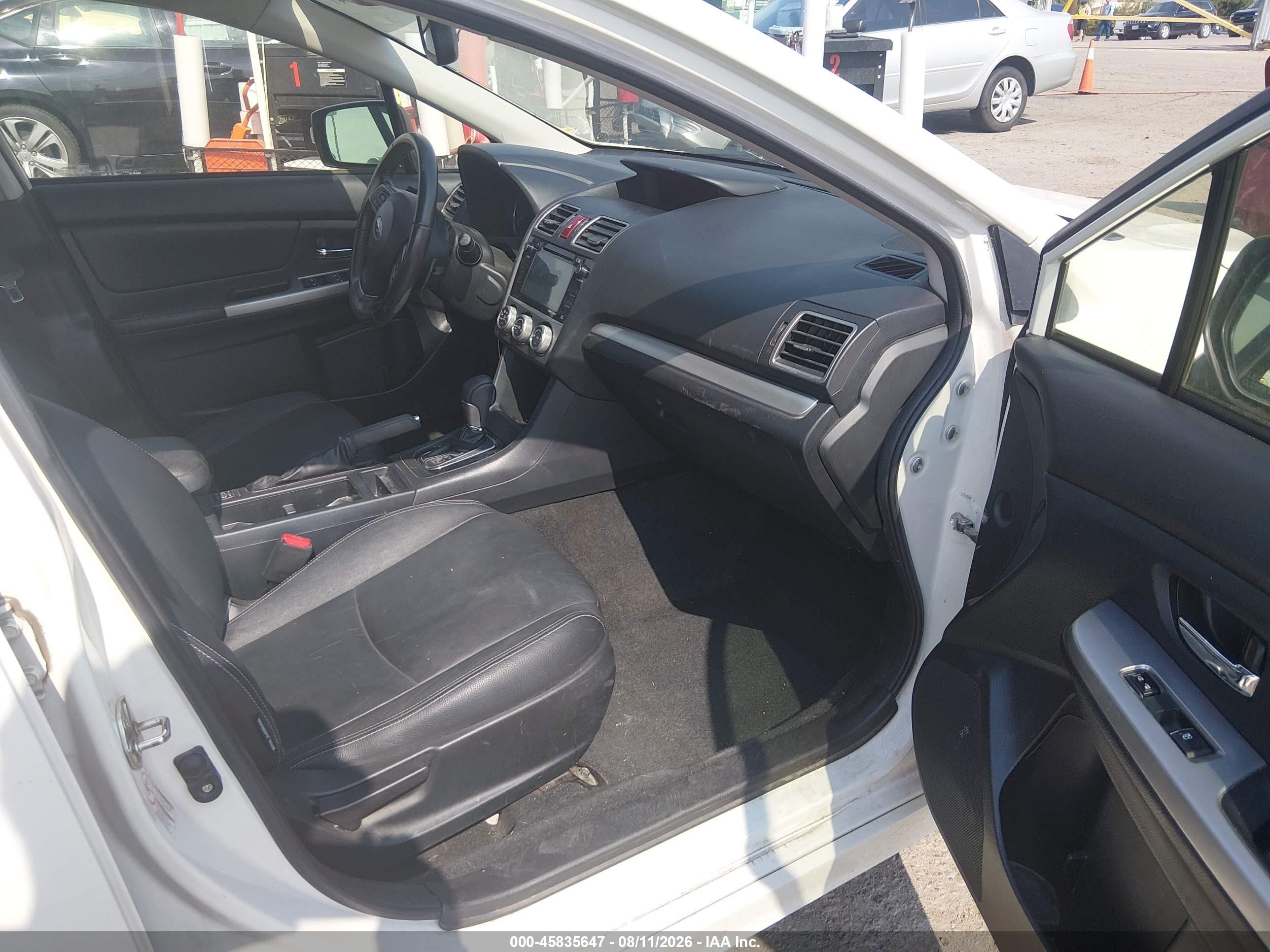 2015 Subaru Impreza 2.0i Sport Limited White vin: JF1GPAZ65F8223206