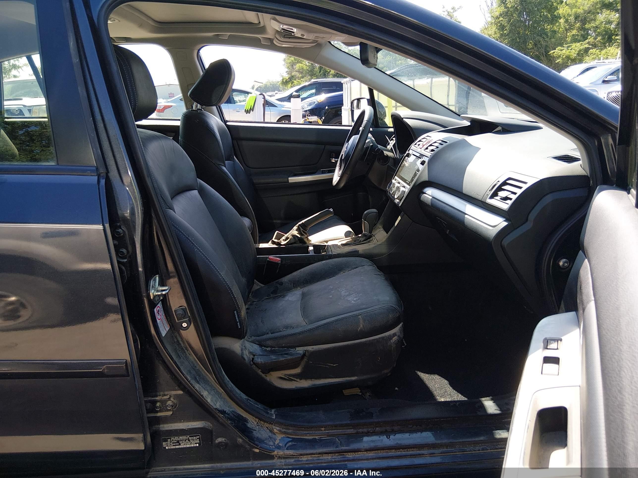2015 Subaru Impreza 2.0i Sport Limited Серый vin: JF1GPAZ65F8316372