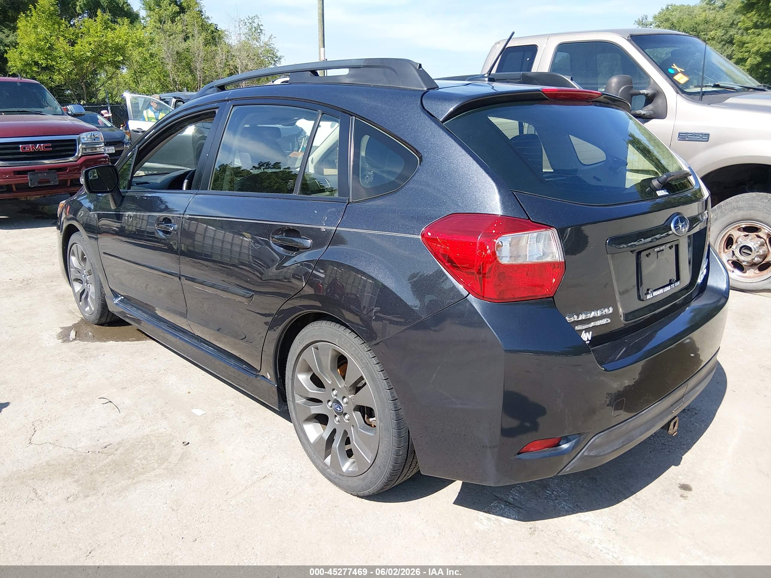 2015 Subaru Impreza 2.0i Sport Limited Серый vin: JF1GPAZ65F8316372