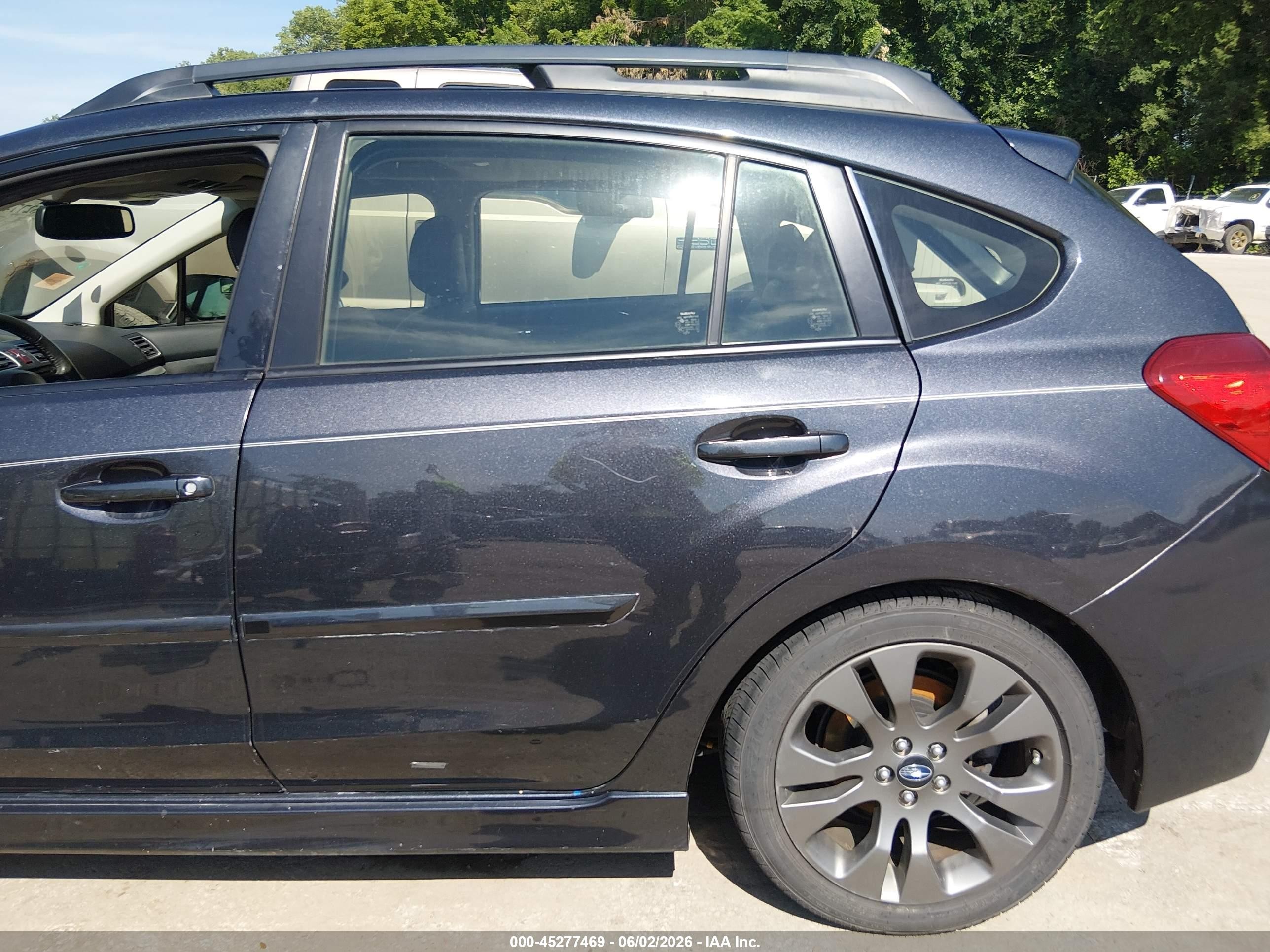 2015 Subaru Impreza 2.0i Sport Limited Серый vin: JF1GPAZ65F8316372