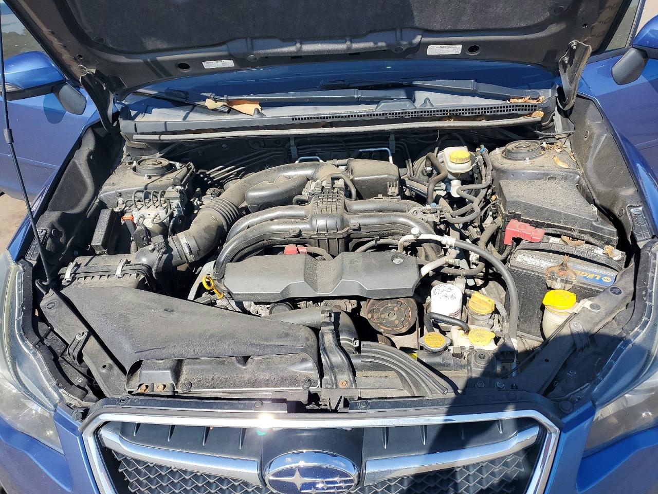 2015 Subaru Impreza Sport Limited Blue vin: JF1GPAZ65F8320972