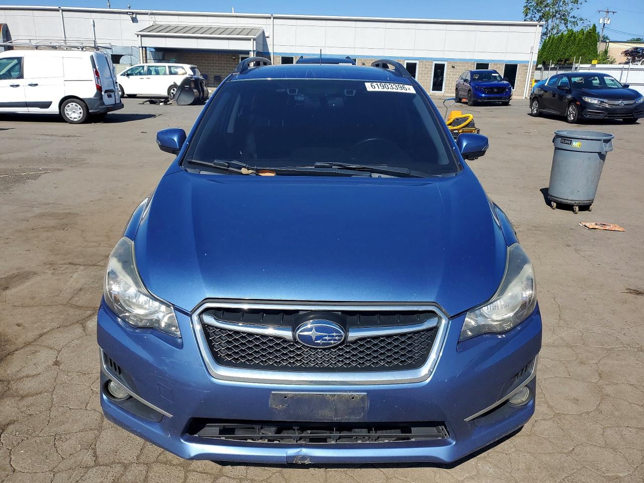 2015 Subaru Impreza Sport Limited Blue vin: JF1GPAZ65F8320972