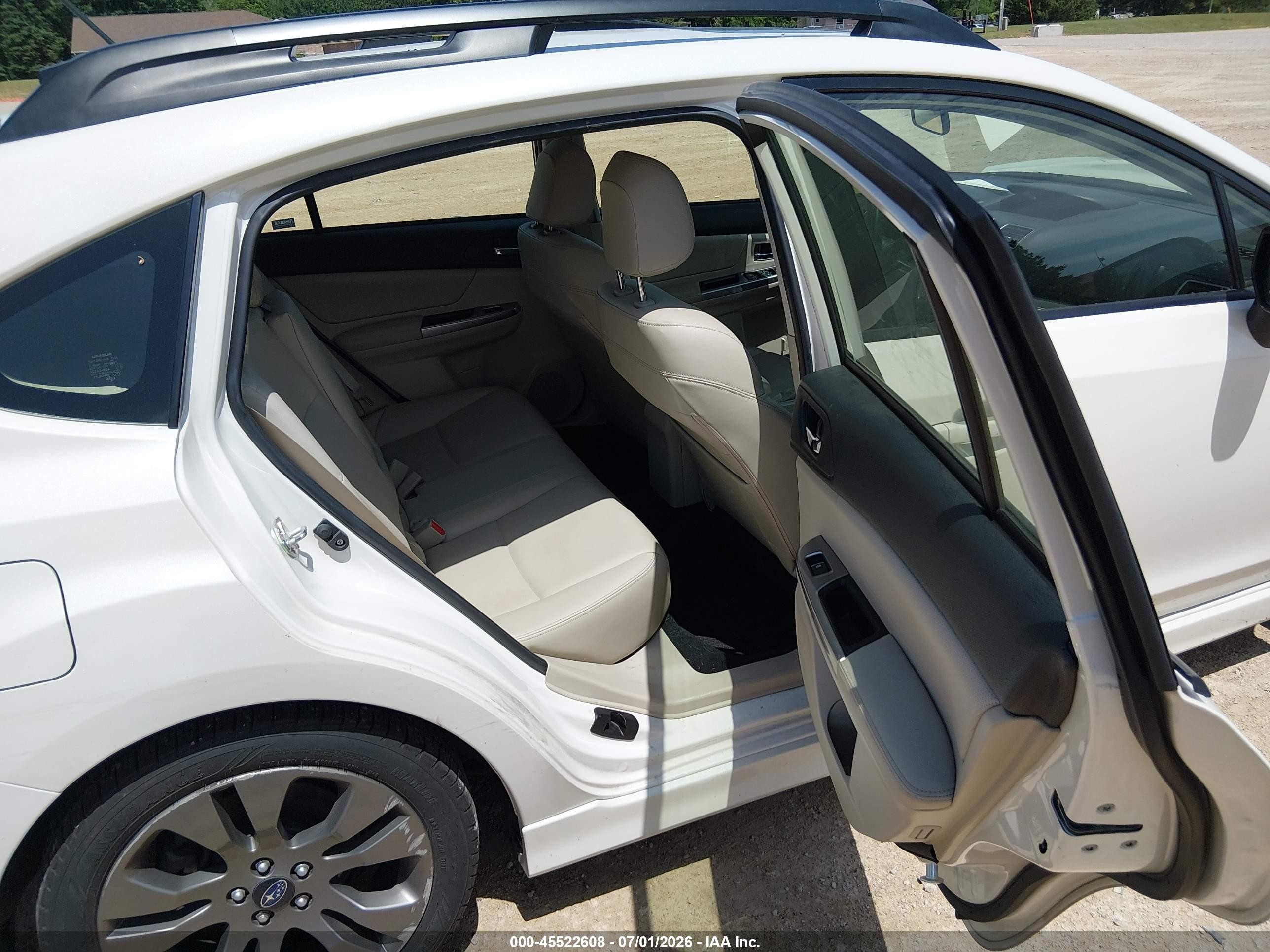 2015 Subaru Impreza 2.0i Sport Limited White vin: JF1GPAZ66F8204910