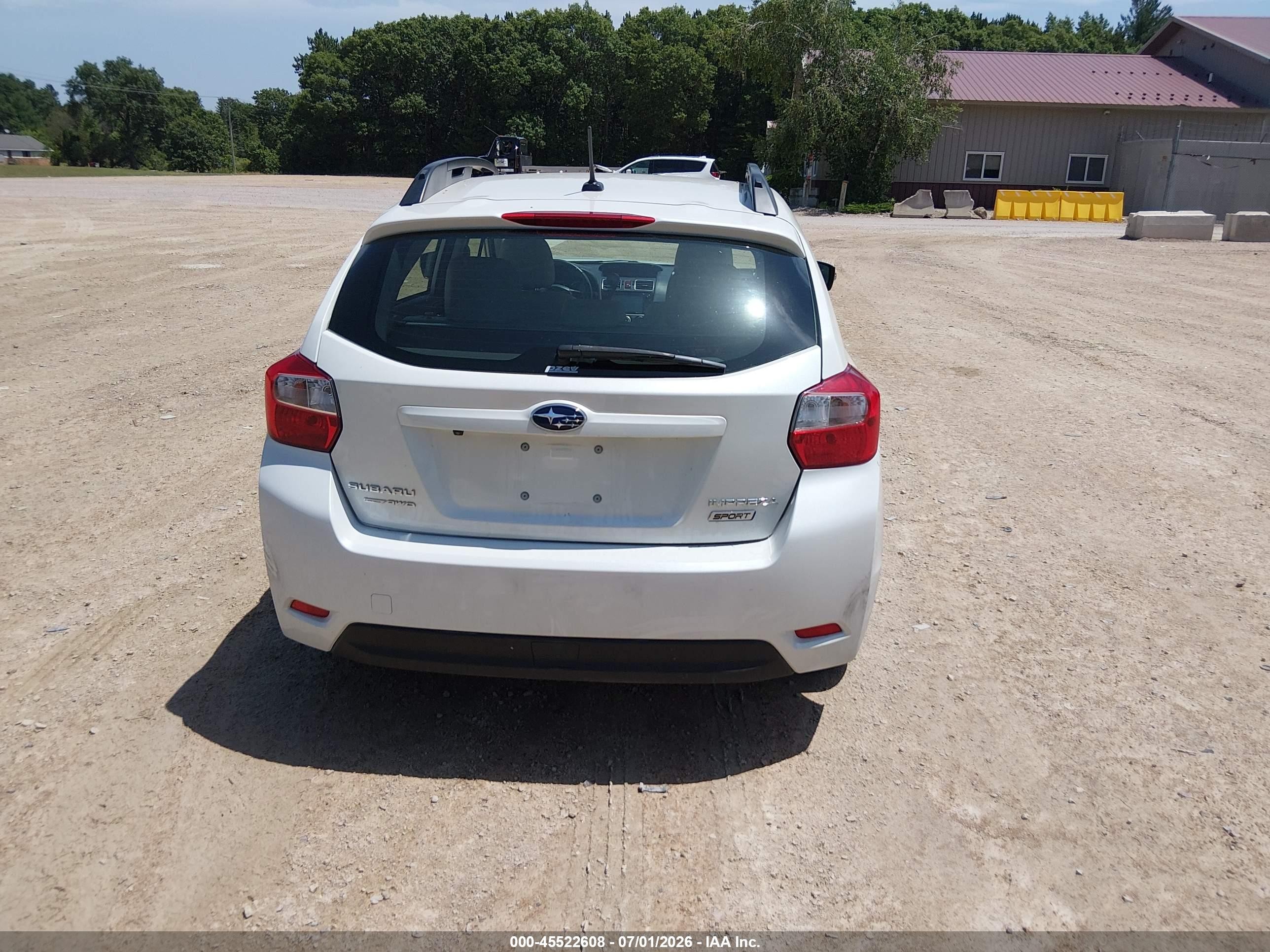 2015 Subaru Impreza 2.0i Sport Limited White vin: JF1GPAZ66F8204910