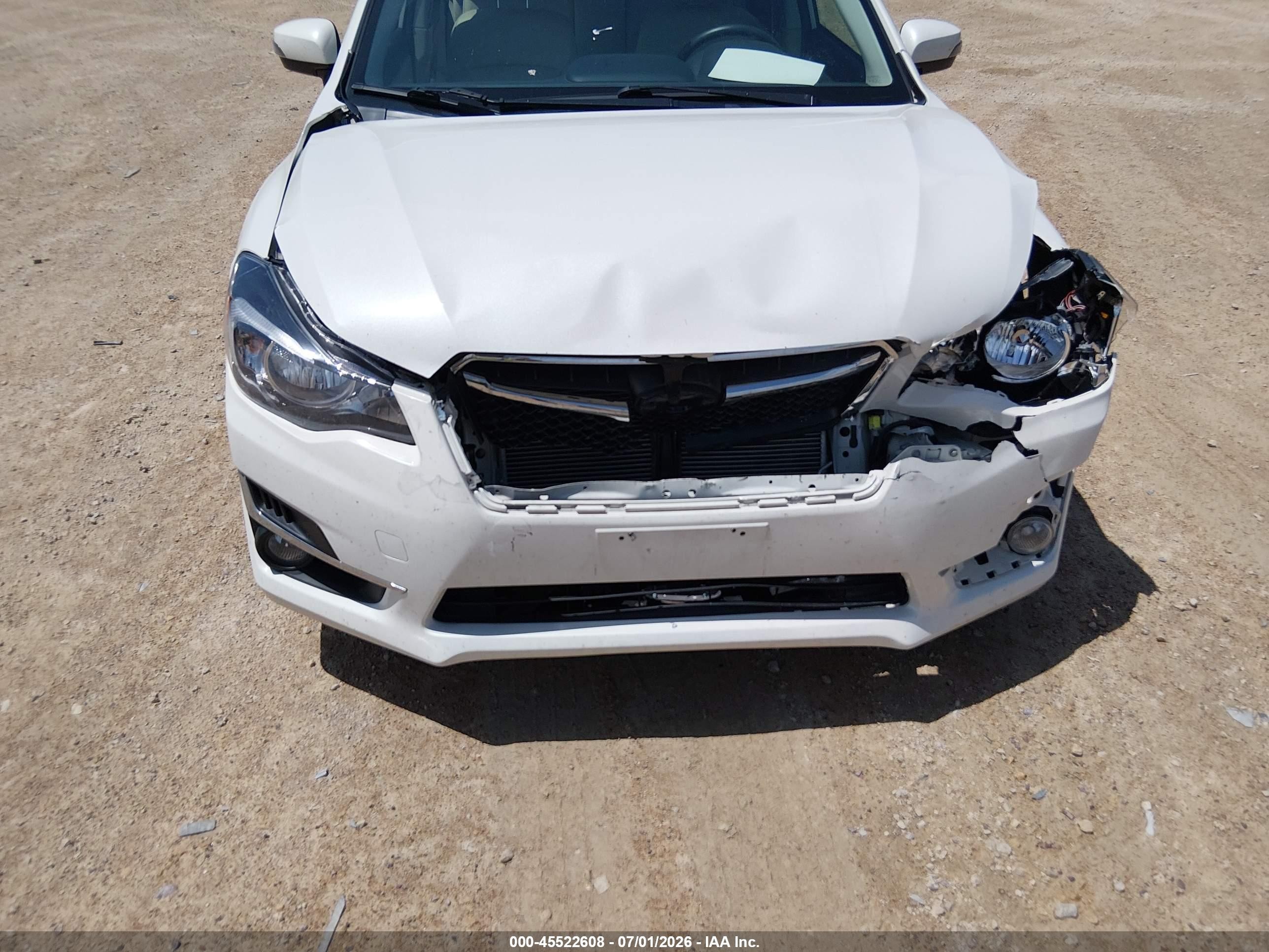 2015 Subaru Impreza 2.0i Sport Limited White vin: JF1GPAZ66F8204910