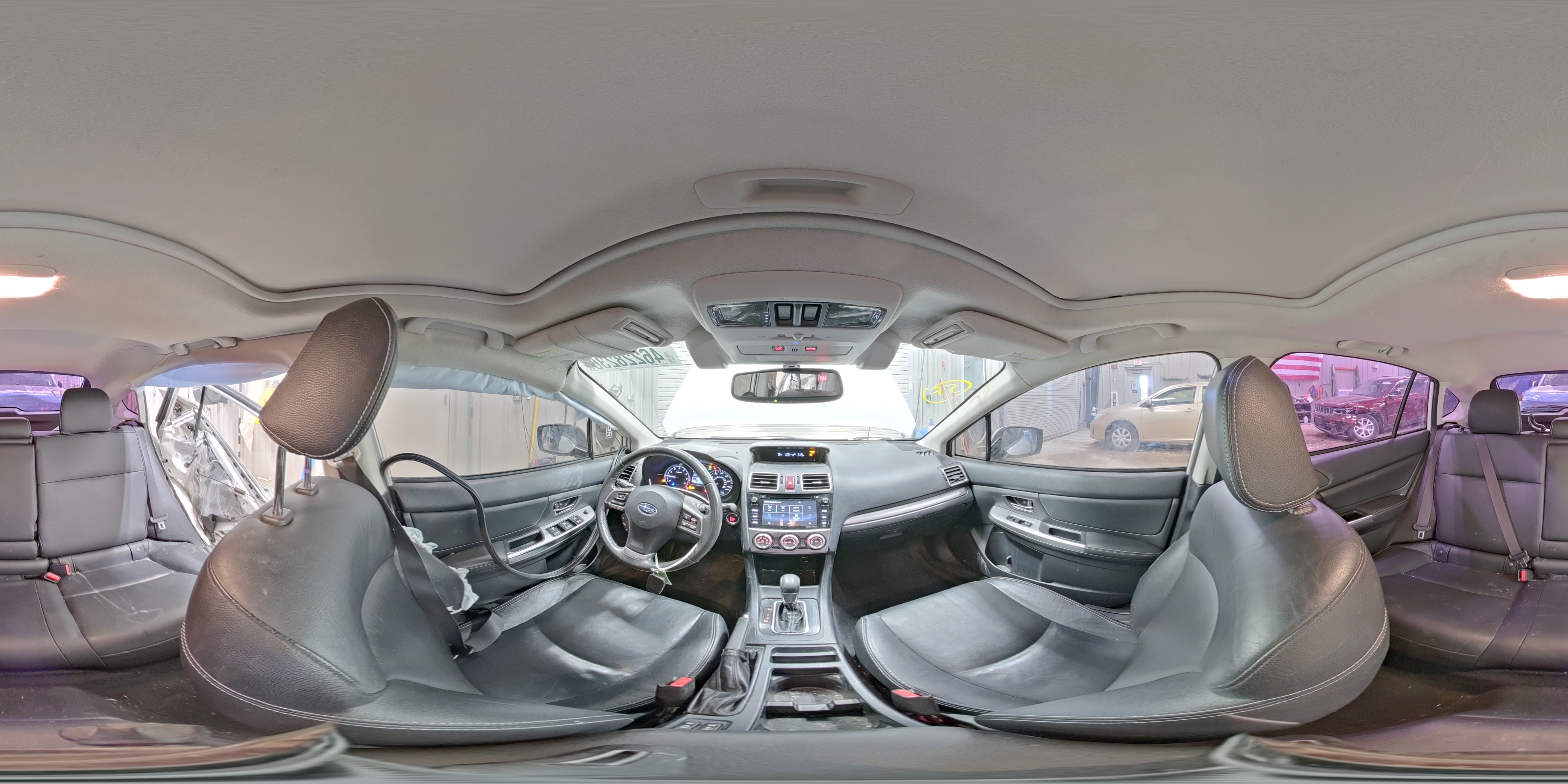 2015 Subaru Impreza Sport Limited White vin: JF1GPAZ68FH285277