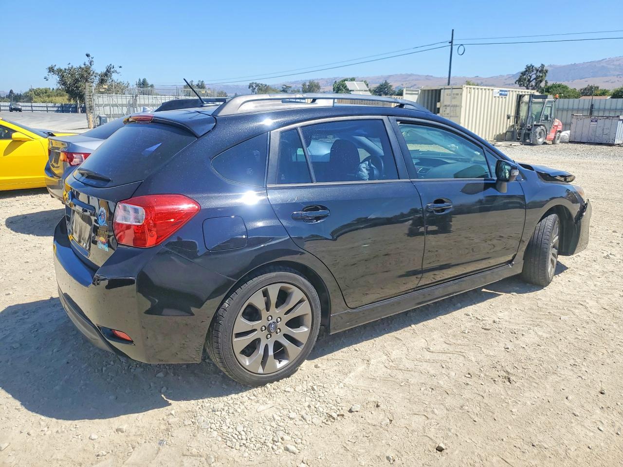 2015 Subaru Impreza Sport Limited Черный vin: JF1GPAZ68FH295226
