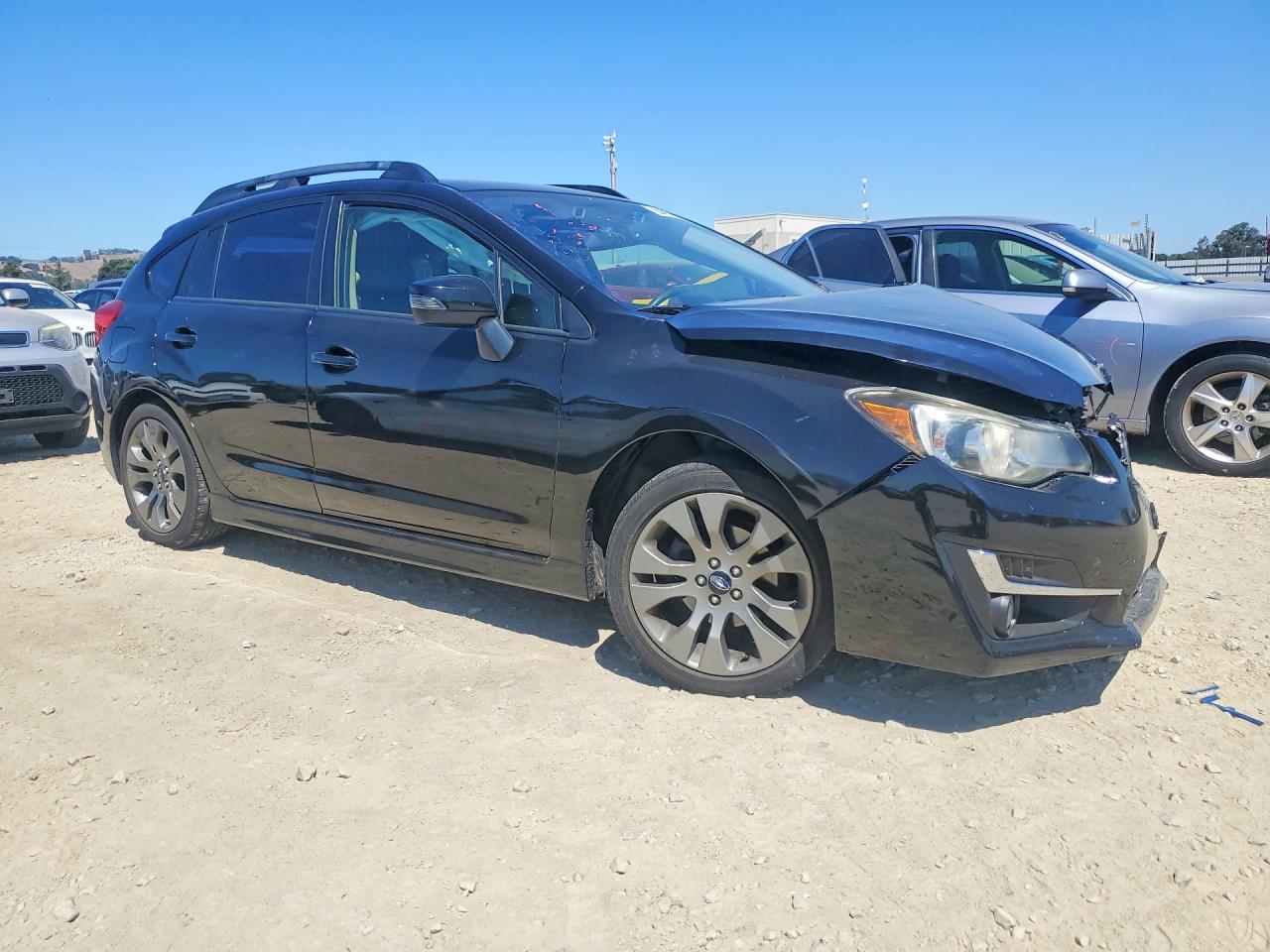 2015 Subaru Impreza Sport Limited Черный vin: JF1GPAZ68FH295226