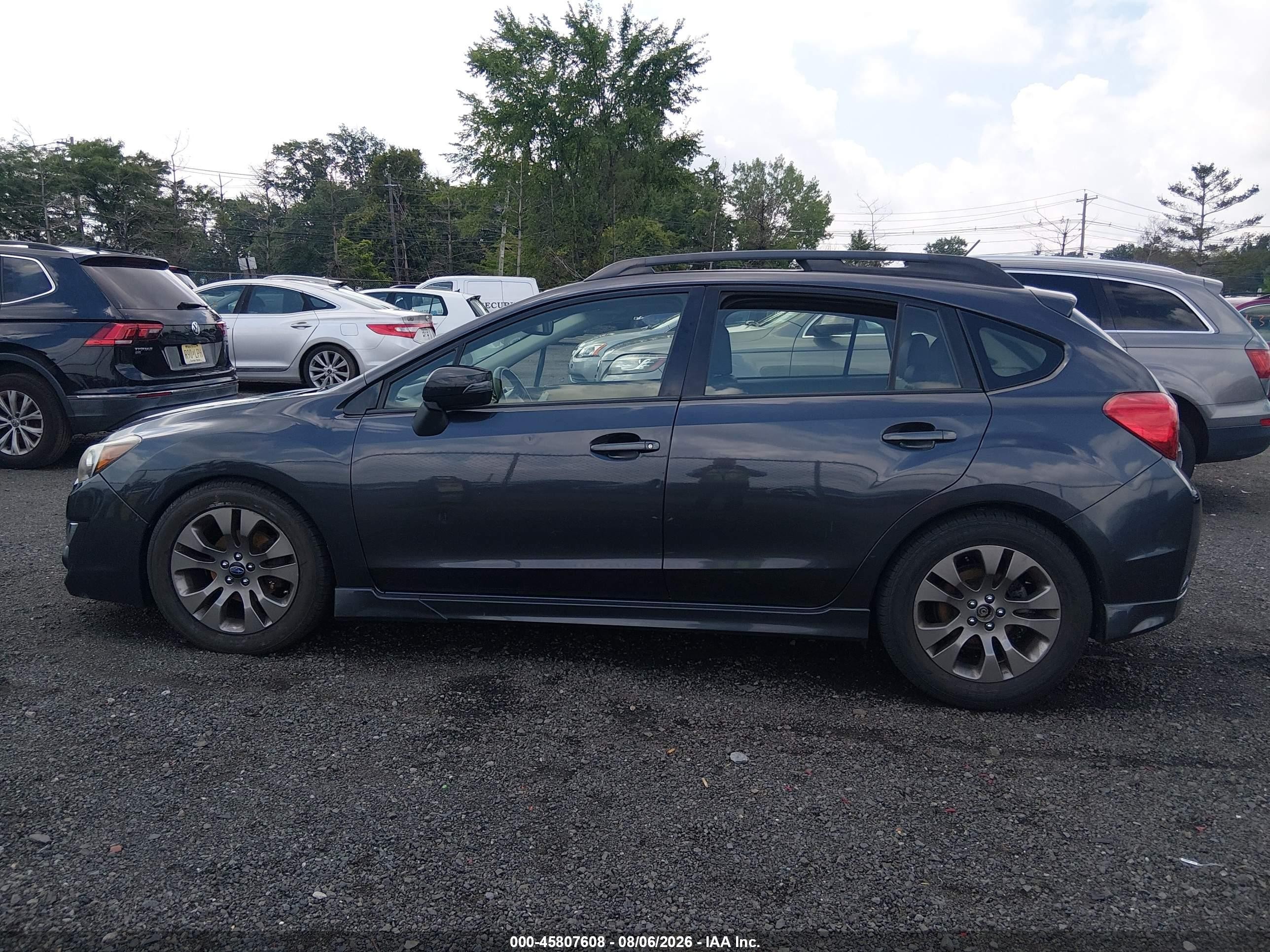 2015 Subaru Impreza 2.0i Sport Limited Серый vin: JF1GPAZ69F8222110