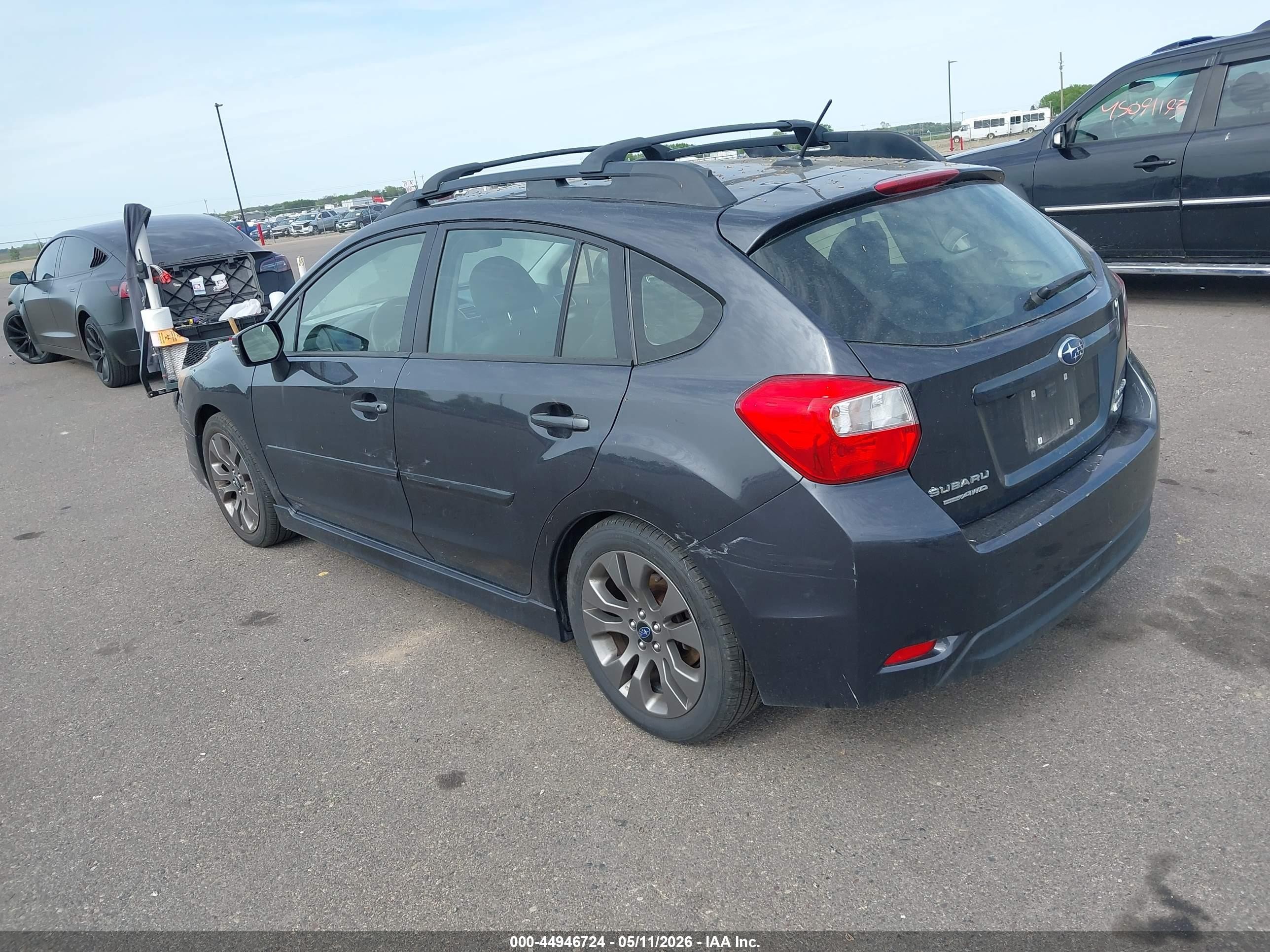 2015 Subaru Impreza 2.0i Sport Limited Gray vin: JF1GPAZ69F8222737