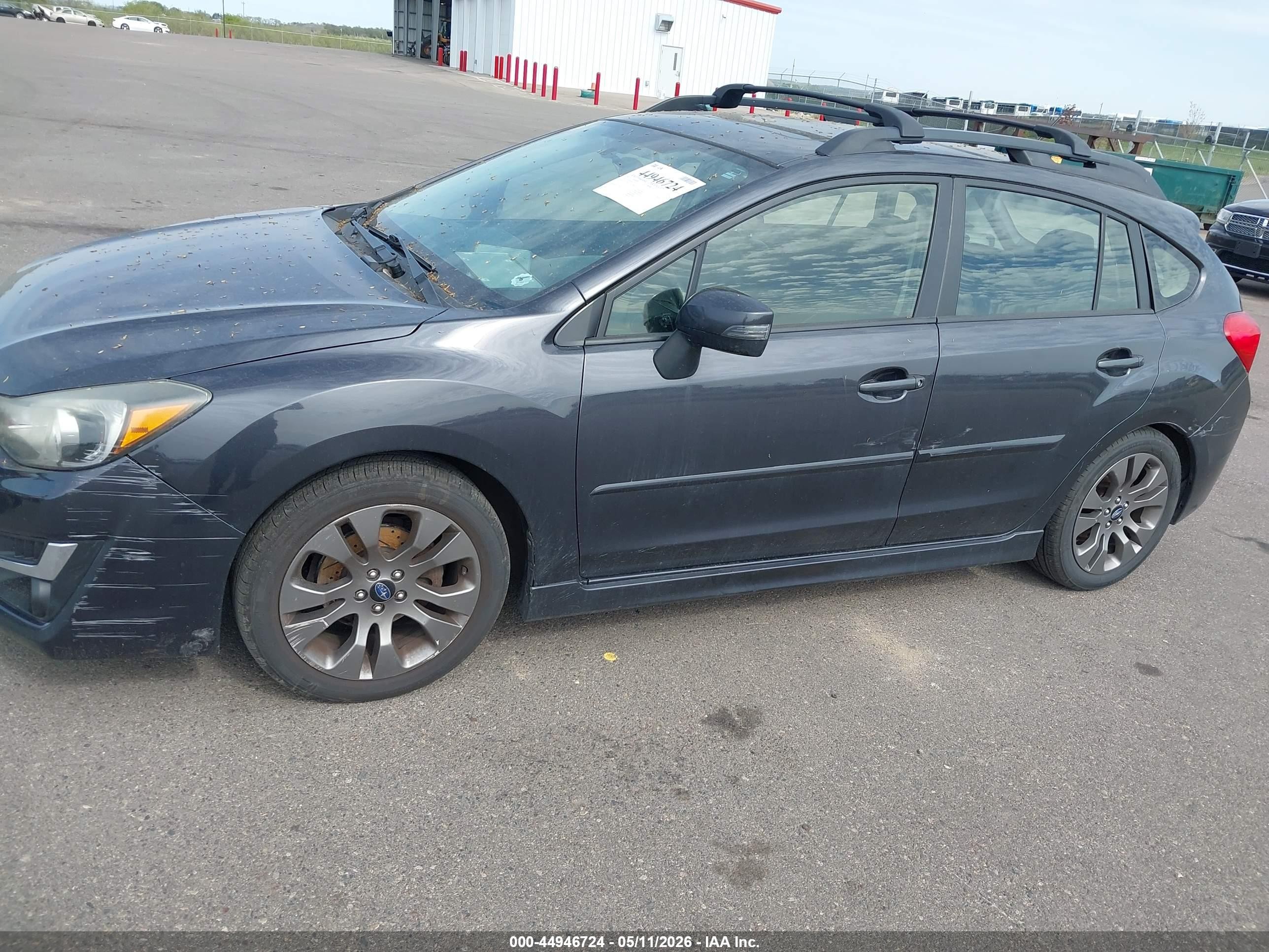 2015 Subaru Impreza 2.0i Sport Limited Gray vin: JF1GPAZ69F8222737