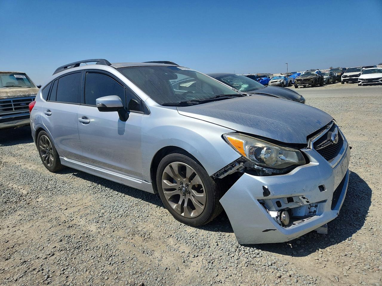 2015 Subaru Impreza Sport Limited Gray vin: JF1GPAZ69F8235097