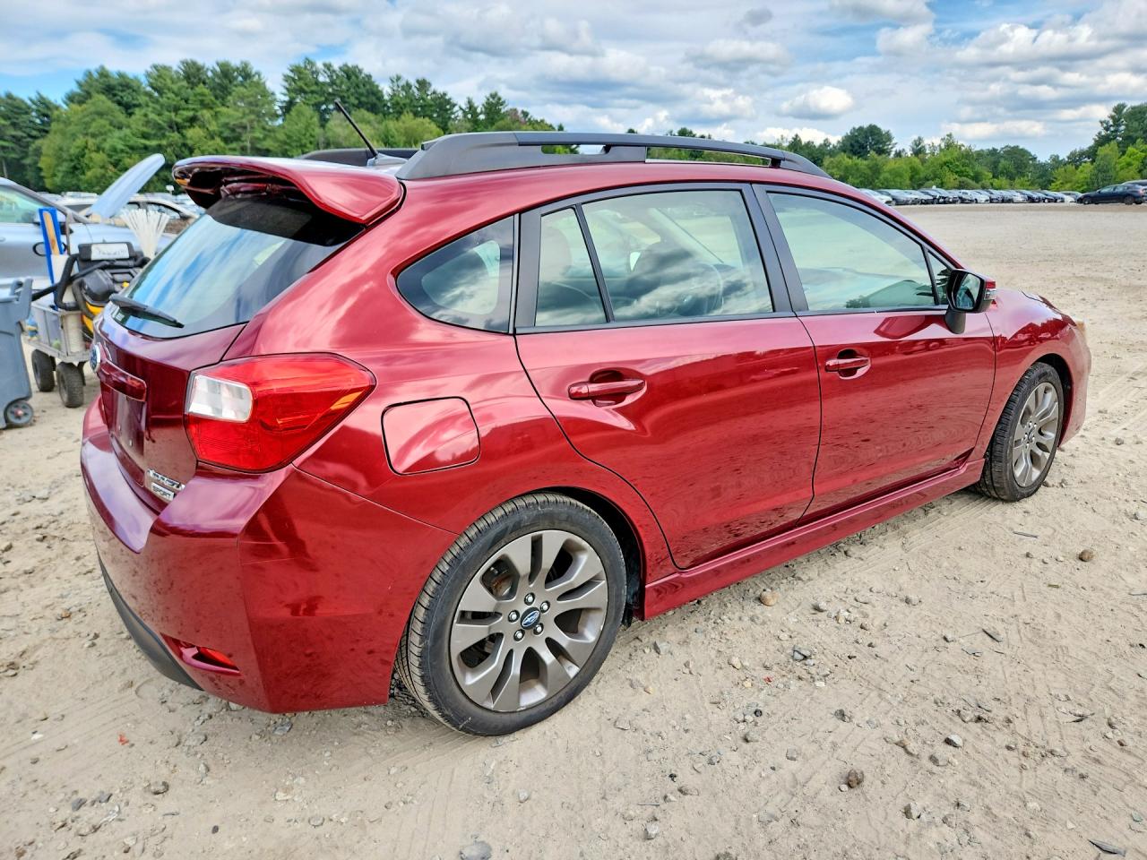 2015 Subaru Impreza Sport Limited Red vin: JF1GPAZ69F8246195