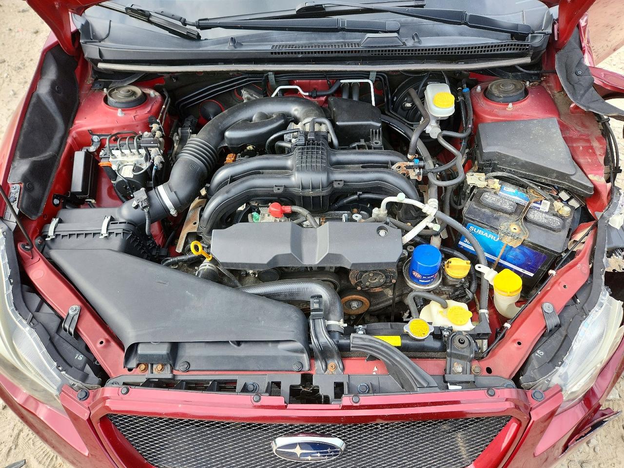 2015 Subaru Impreza Sport Limited Red vin: JF1GPAZ69F8246195