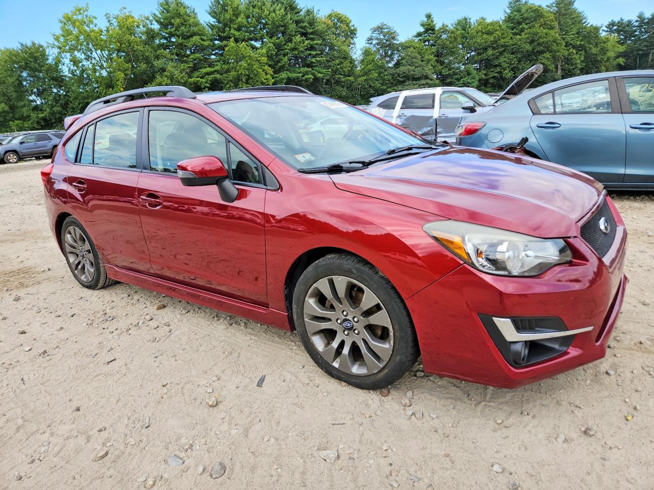 2015 Subaru Impreza Sport Limited Red vin: JF1GPAZ69F8246195