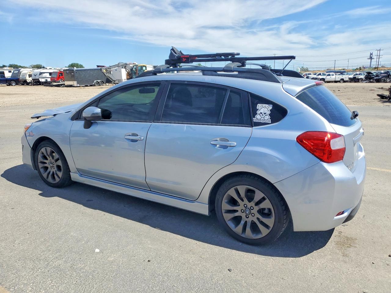 2015 Subaru Impreza Sport Limited Серебряный vin: JF1GPAZ69FH209907